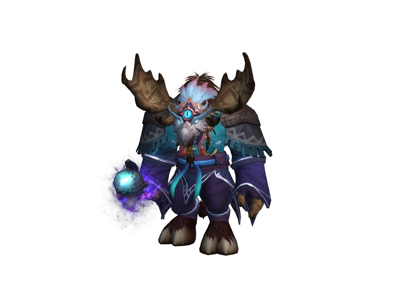 Pienius 3D character render