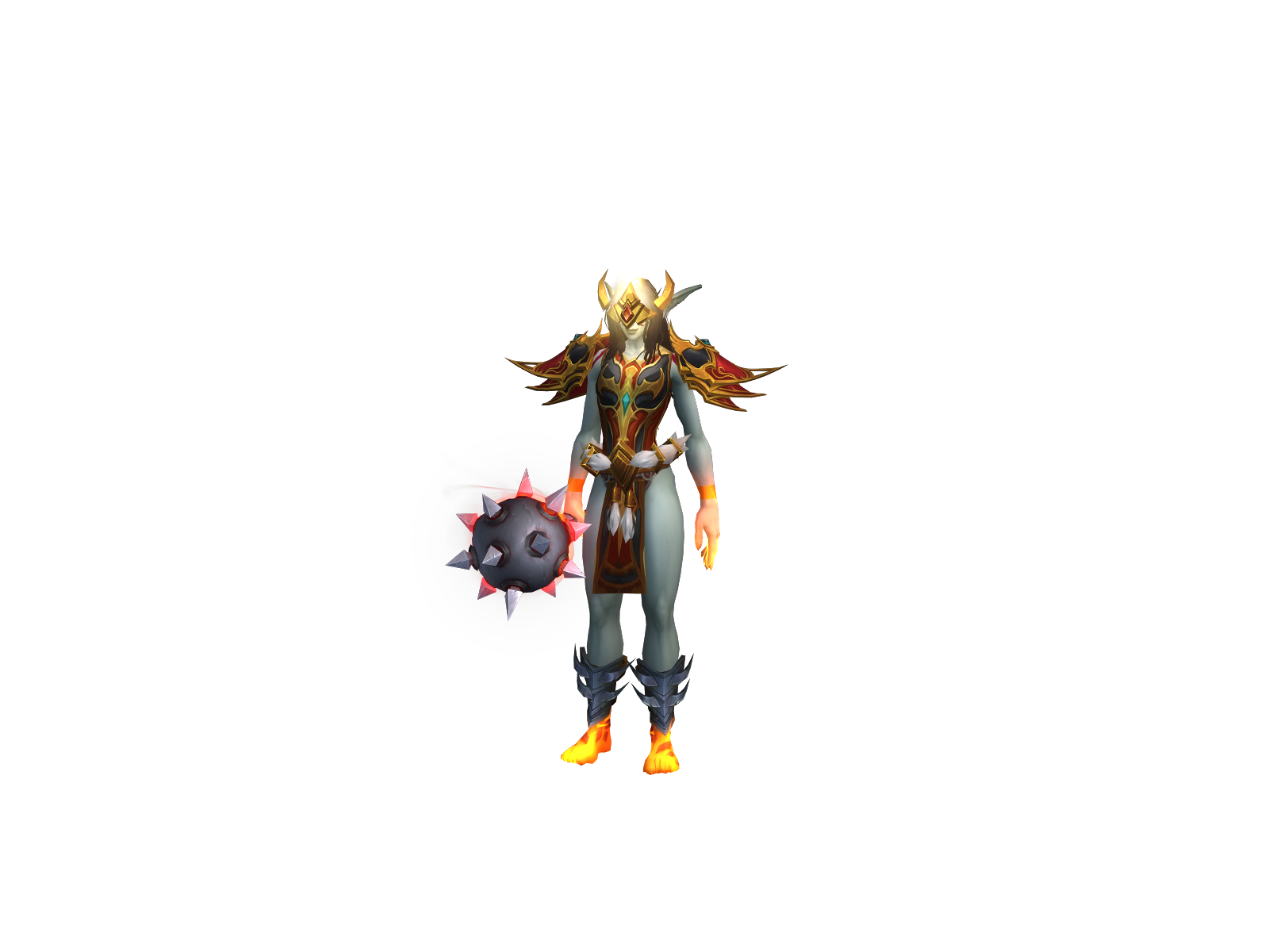 Wildekat 3D character render