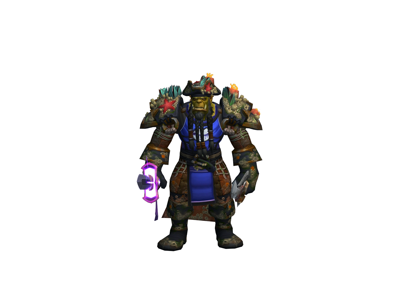 Illmore 3D character render
