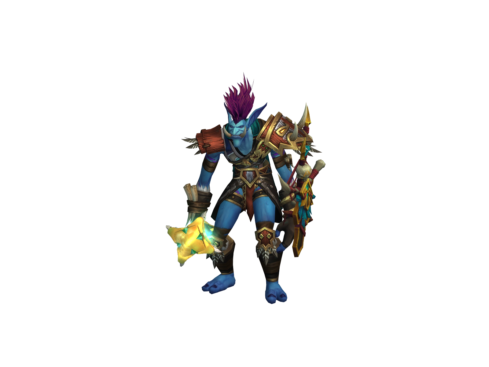 Anatheme 3D character render