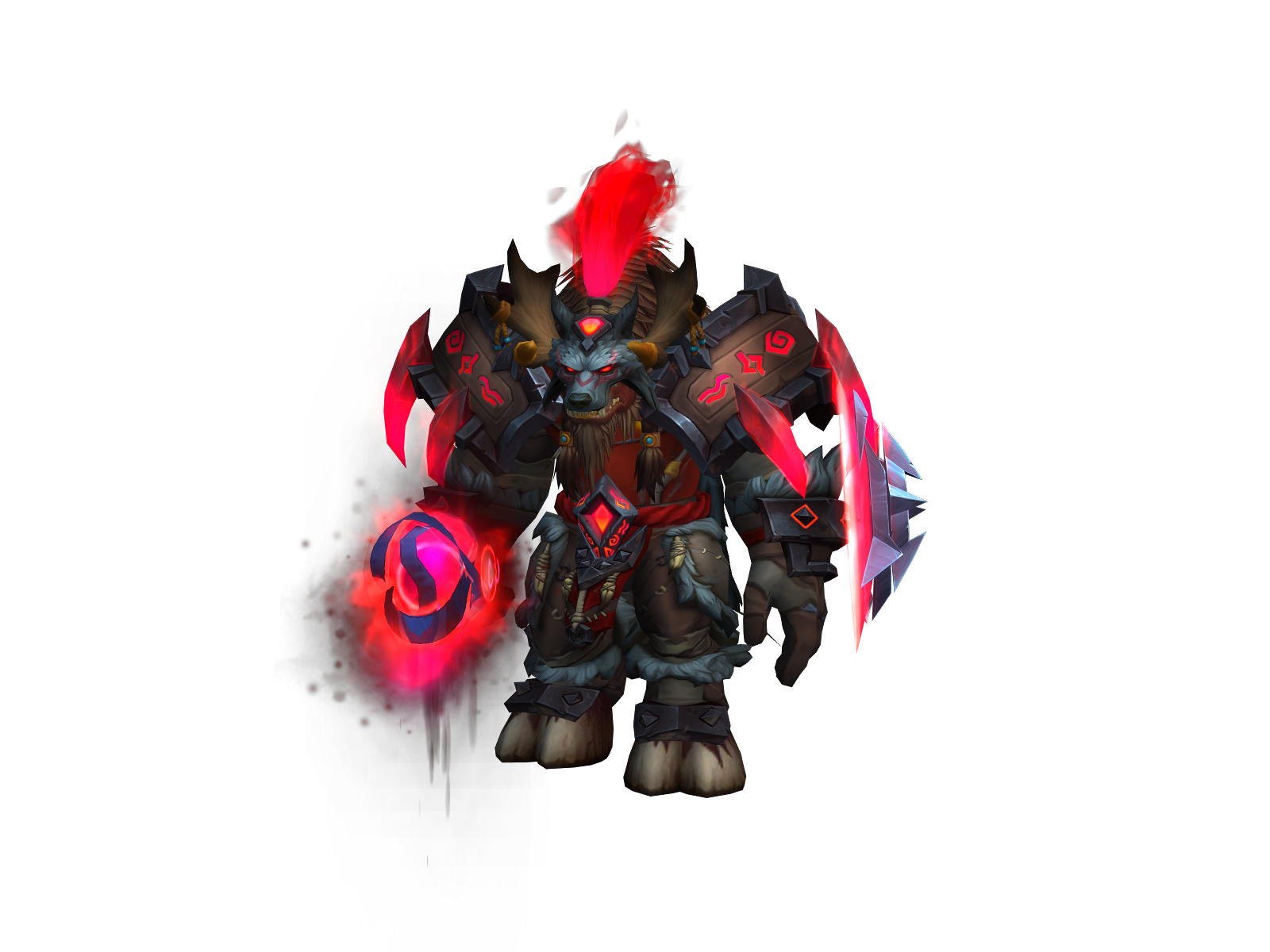 Toetembae 3D character render