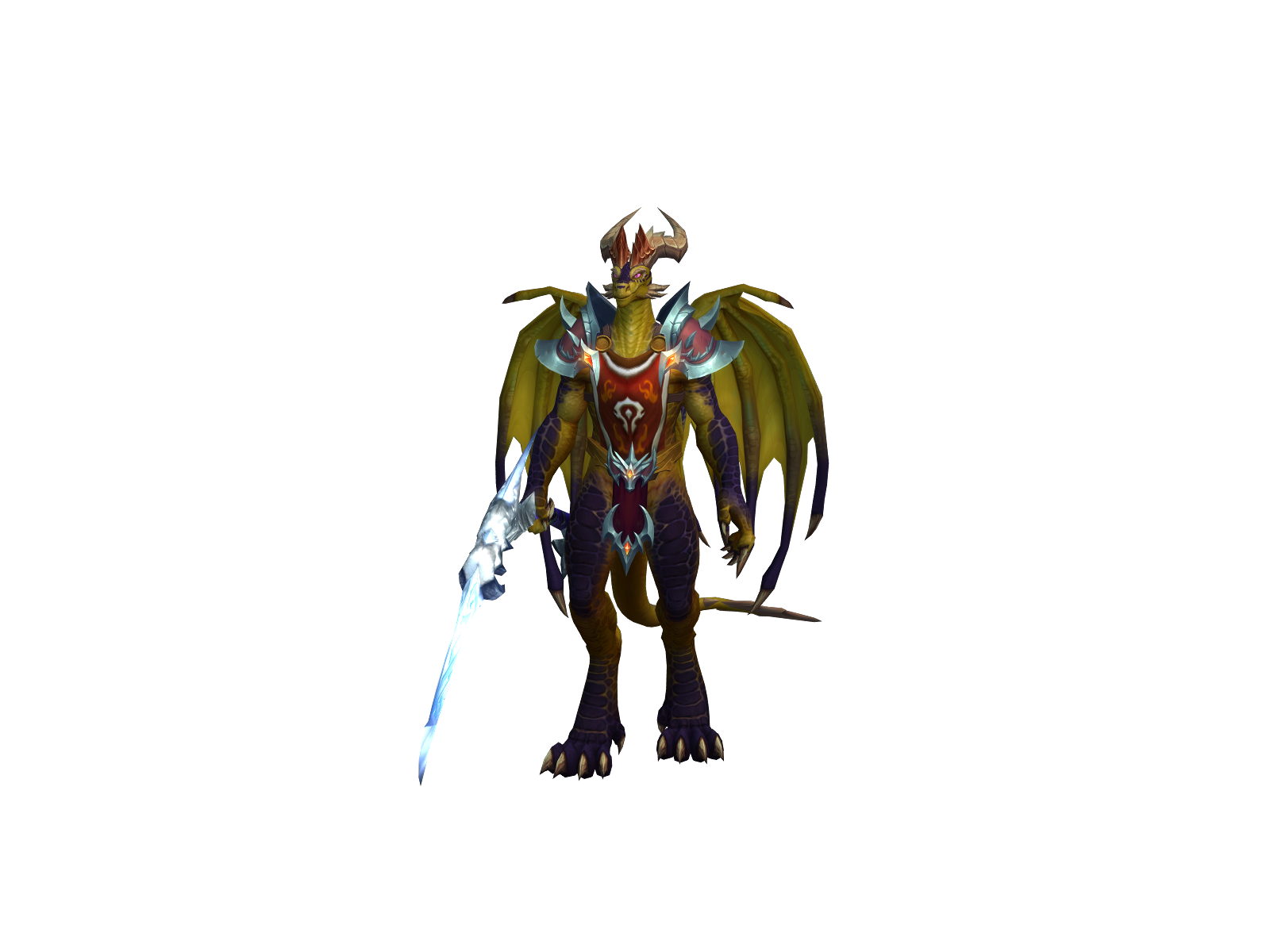 Ajdarho 3D character render