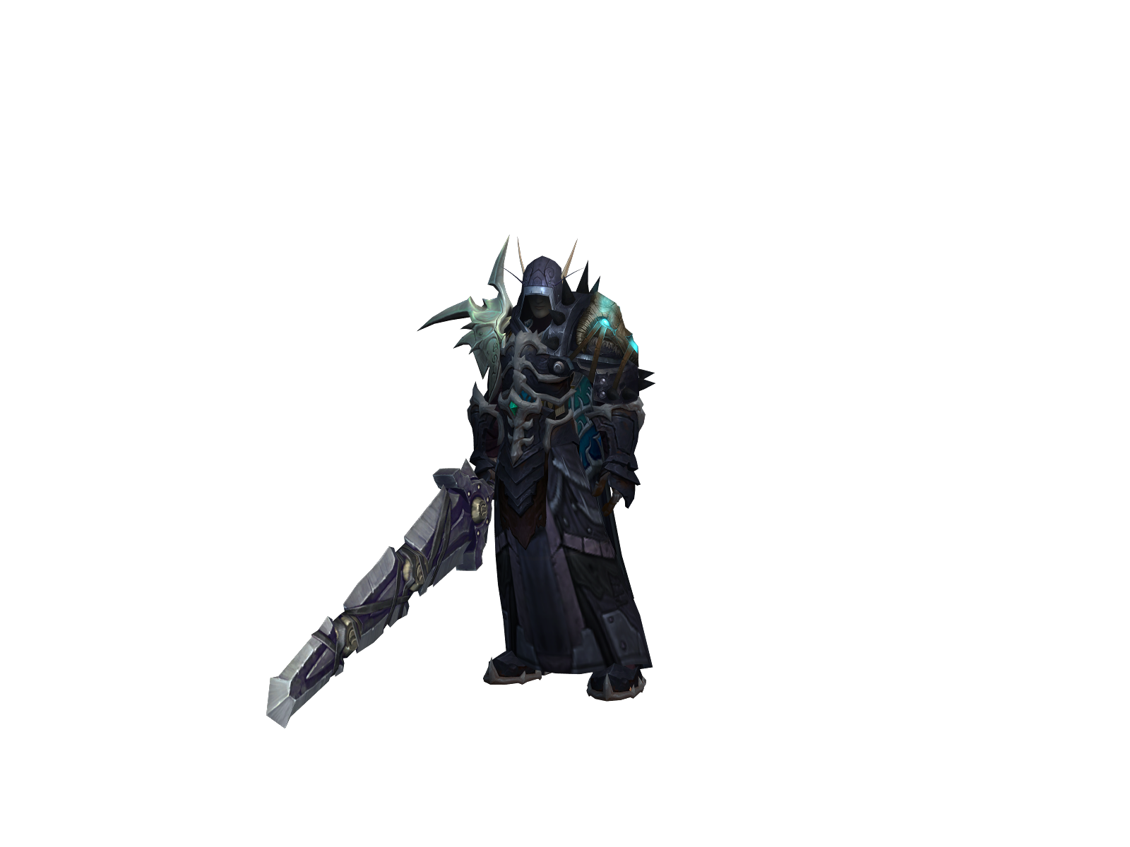 Dhampir 3D character render