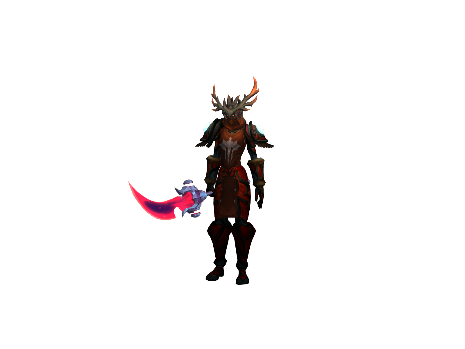 ravenite 3D character render