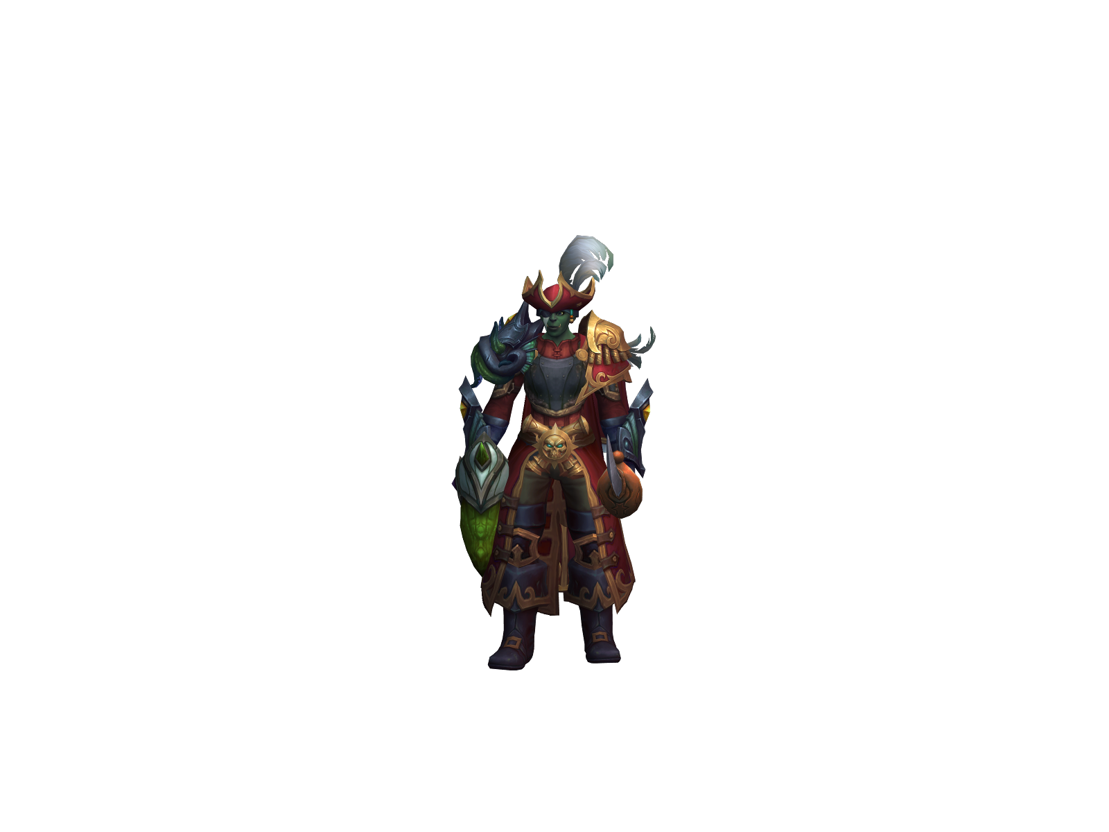 Warr 3D character render
