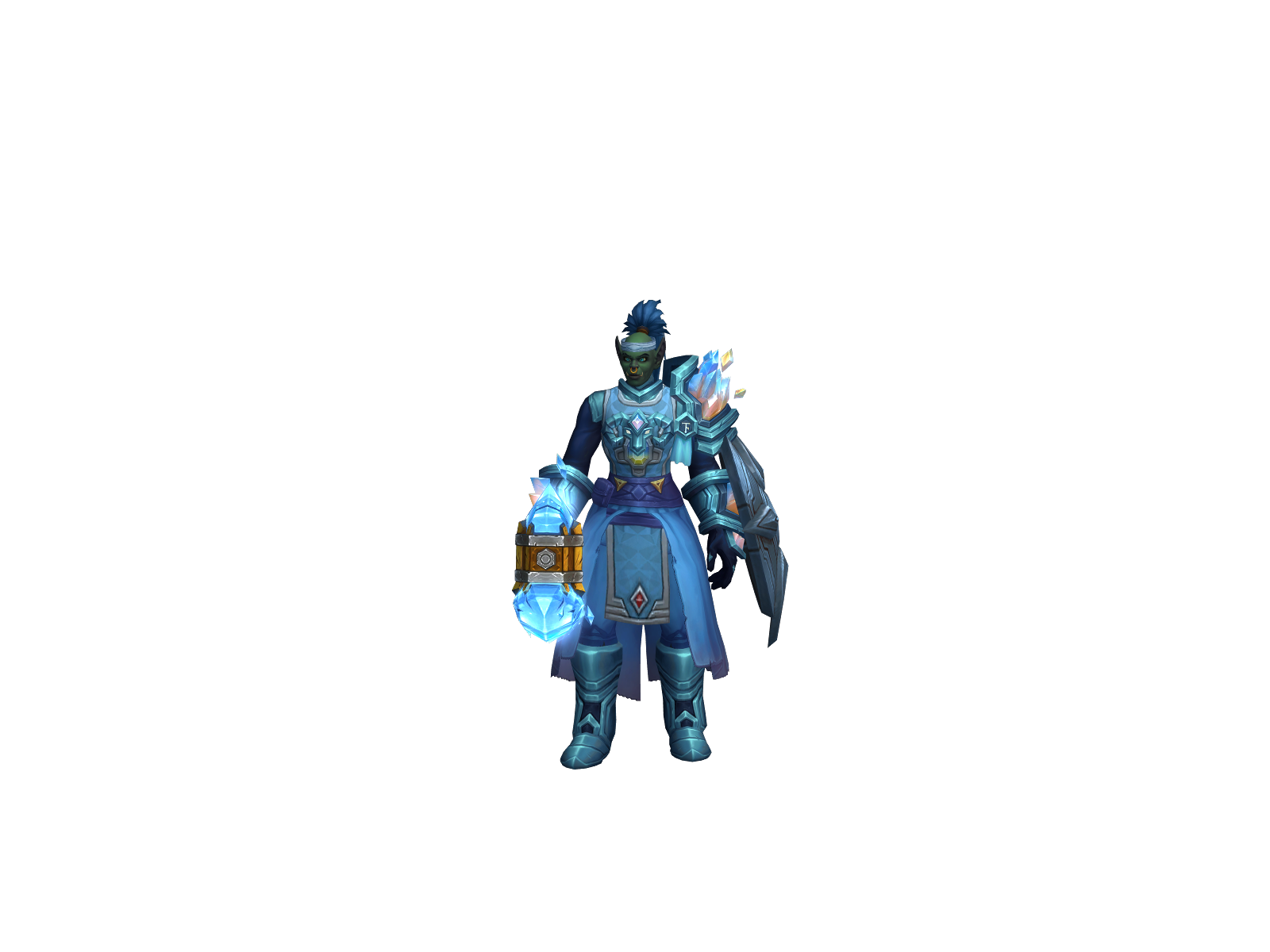Mahscro 3D character render