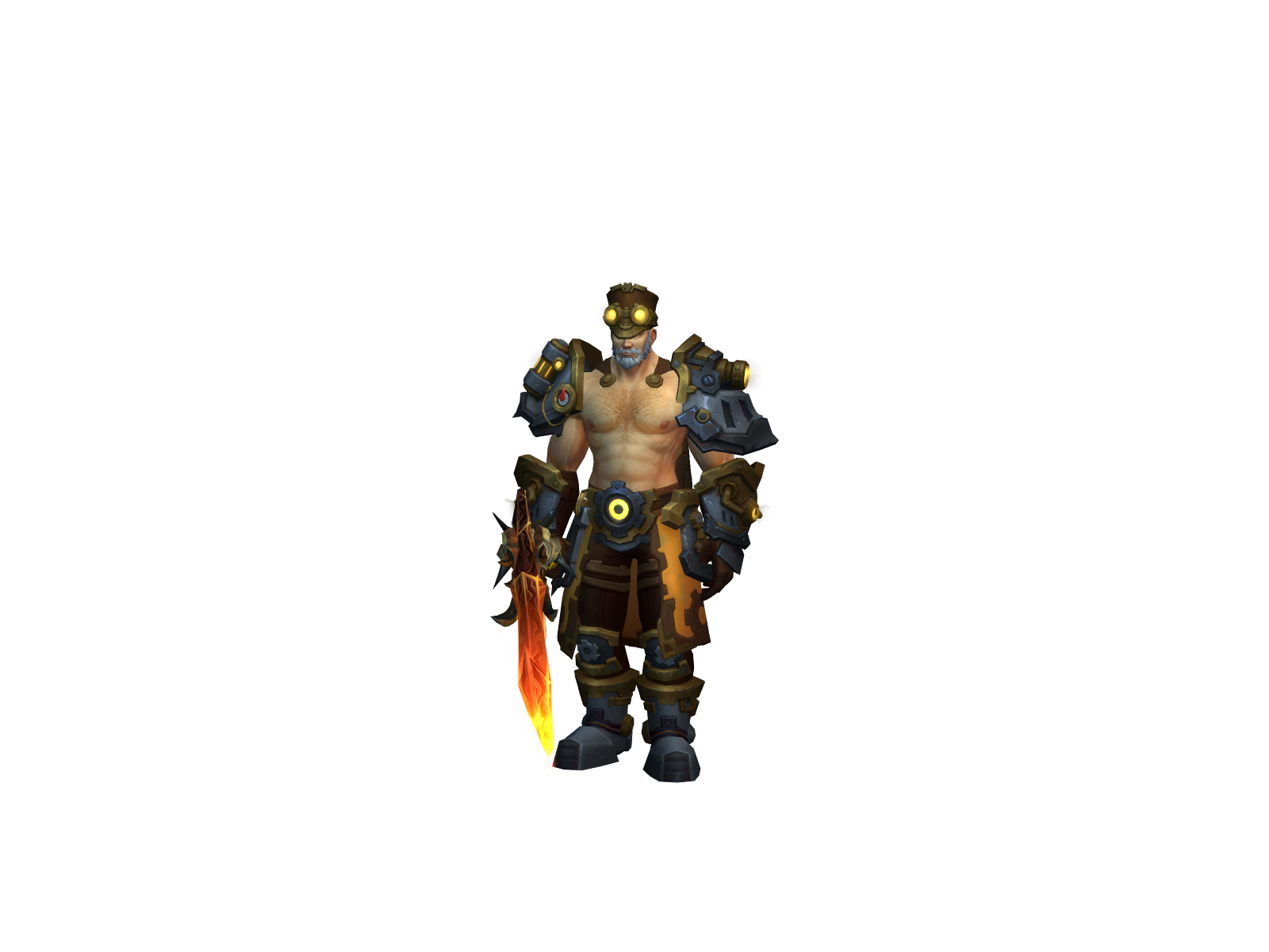 Lockchonk 3D character render