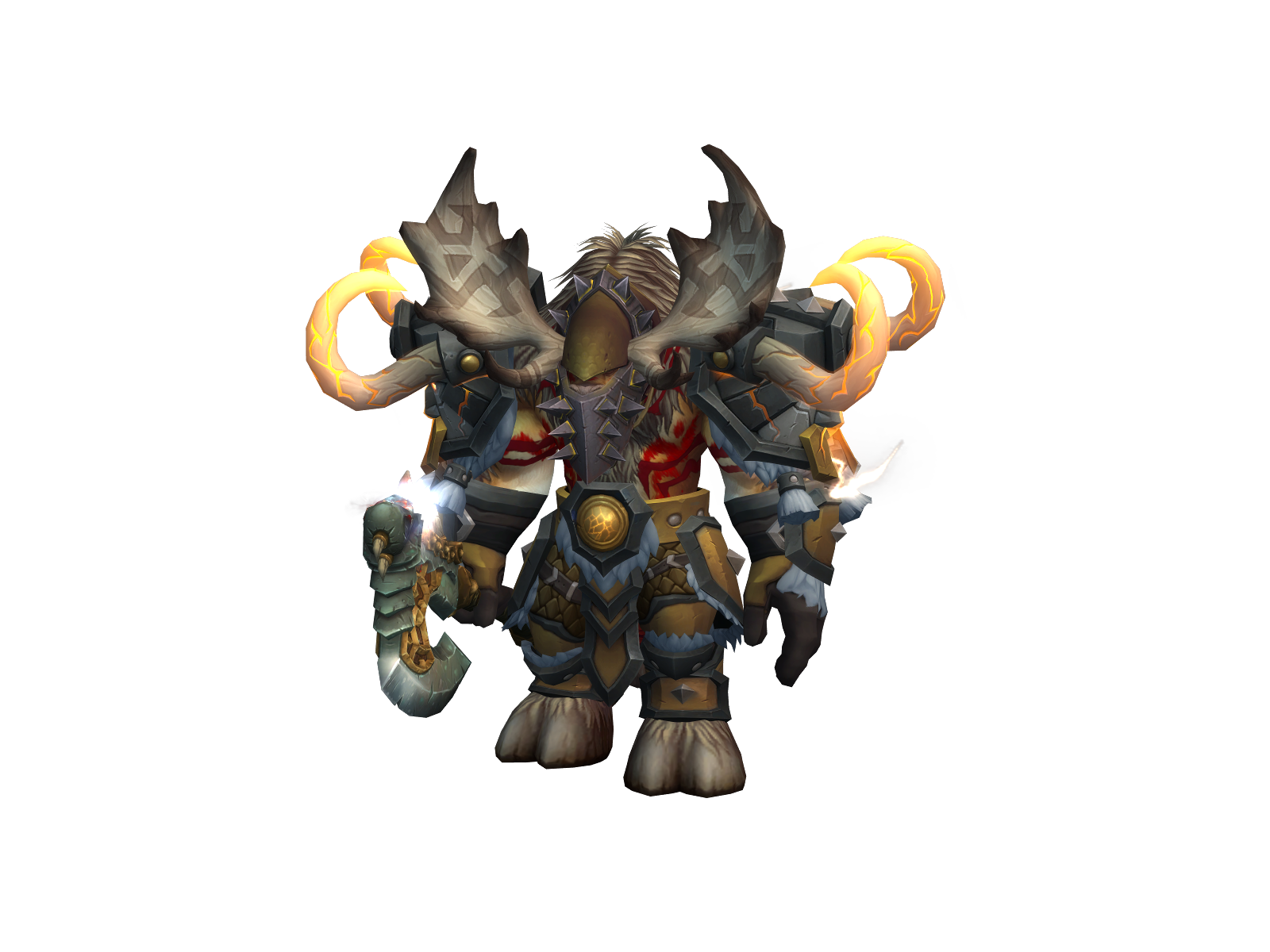 Gørehorn 3D character render