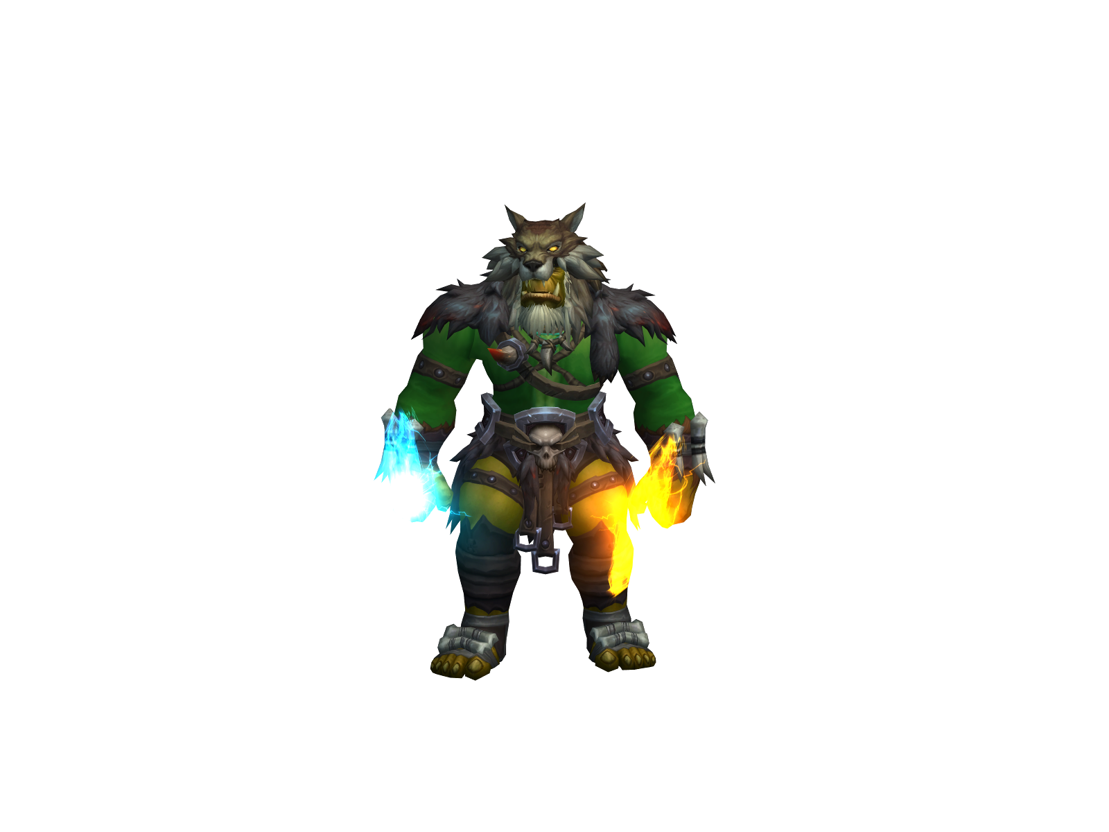 Gorhak 3D character render