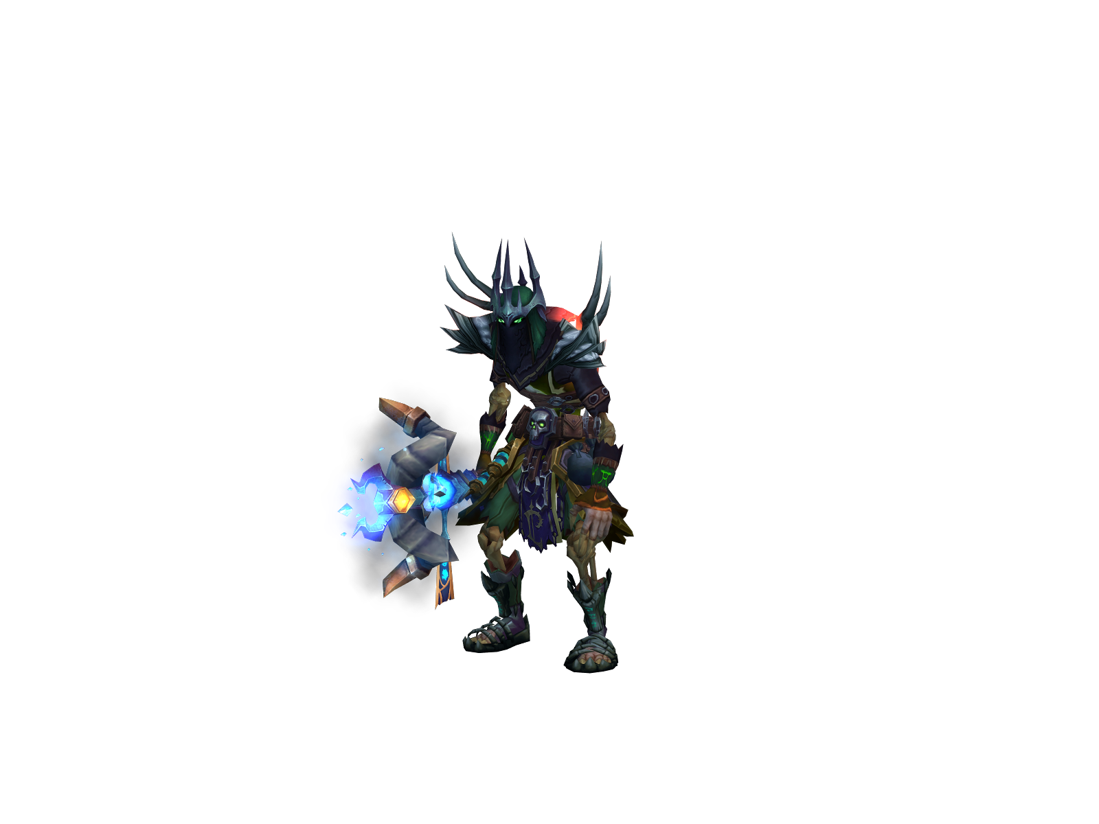 Mackeprost 3D character render