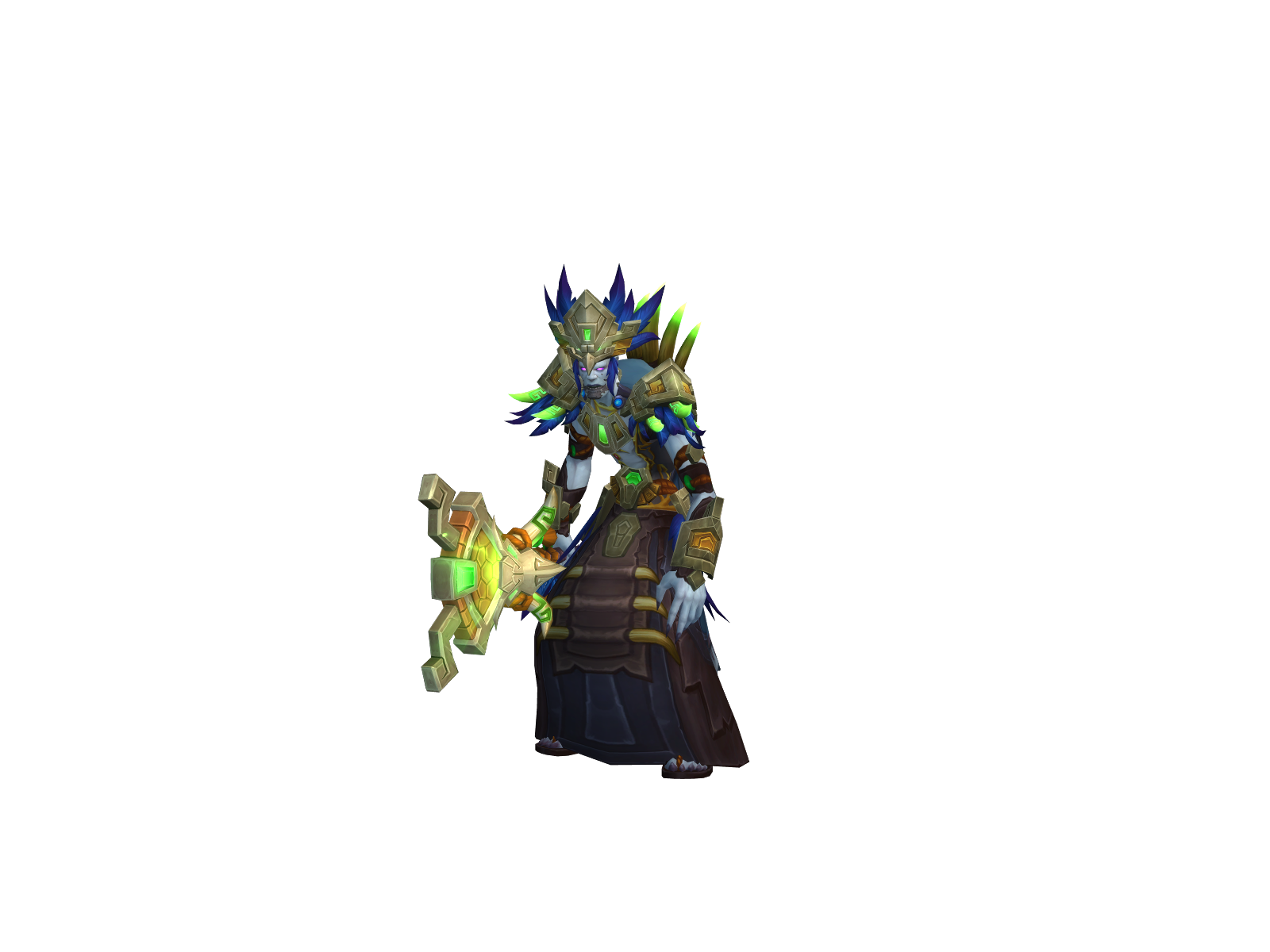 Priestx 3D character render