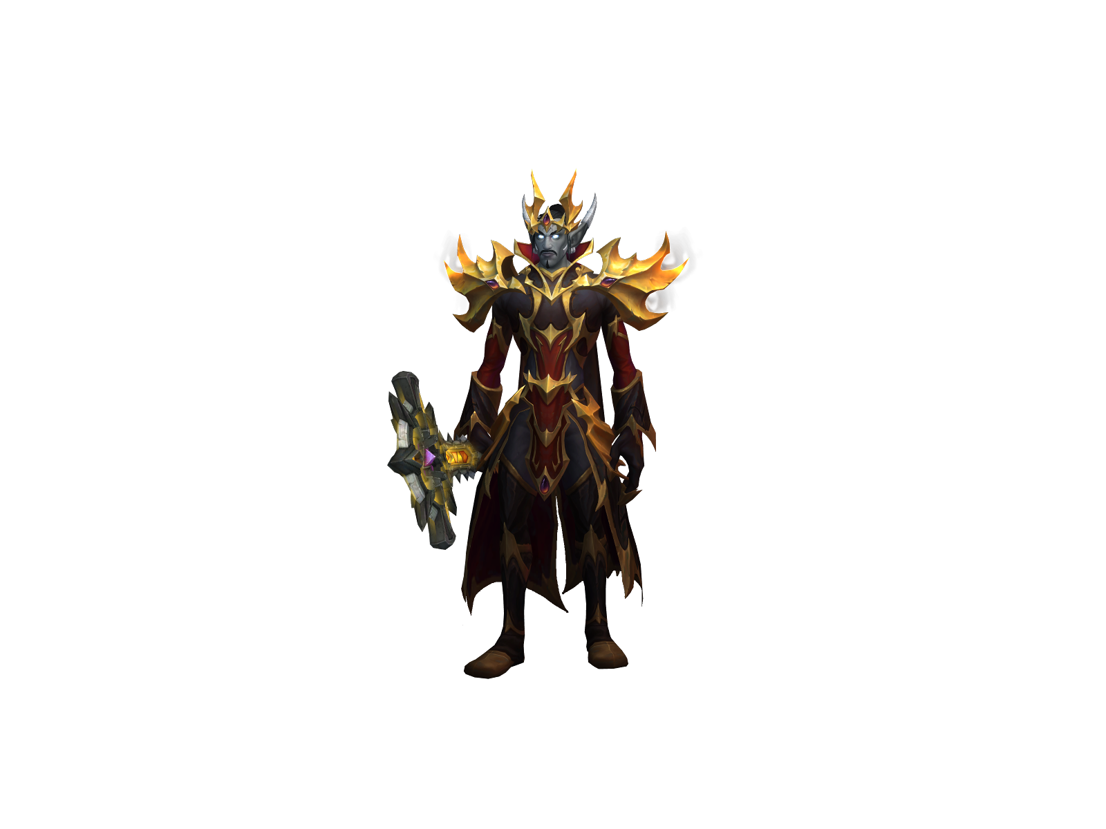Deshaz 3D character render
