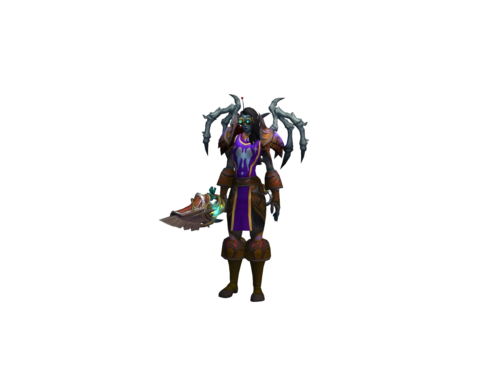 Exiqh 3D character render