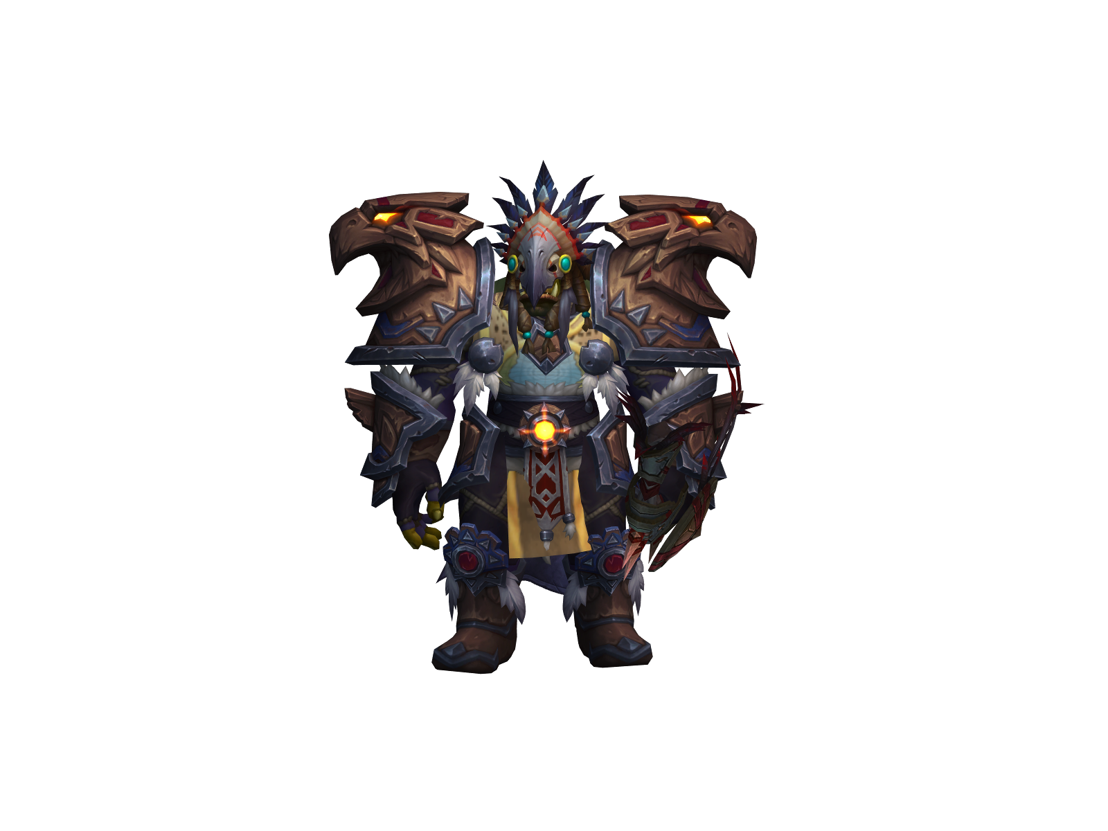 Larsflitsbue 3D character render