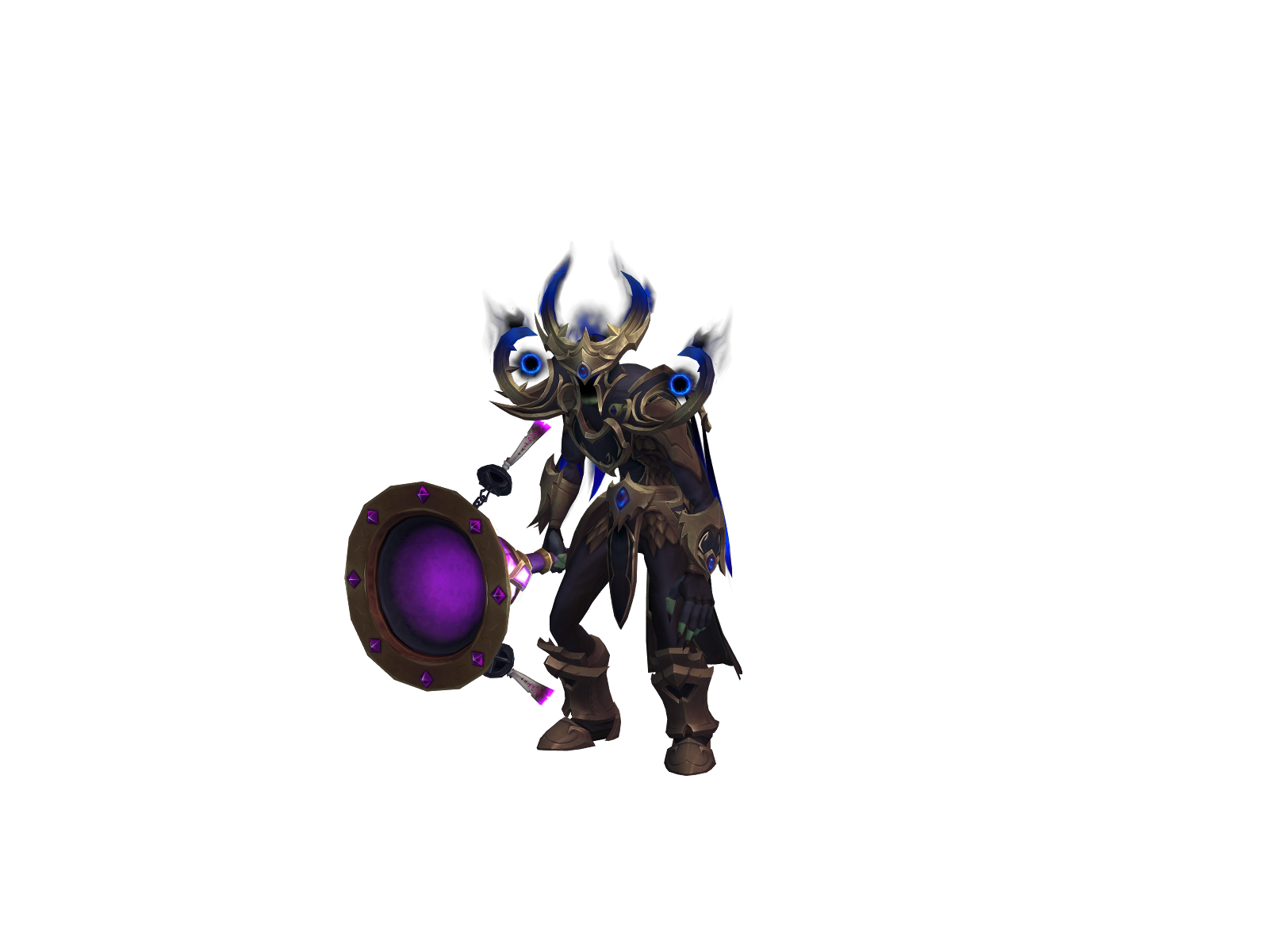 Hellsz 3D character render