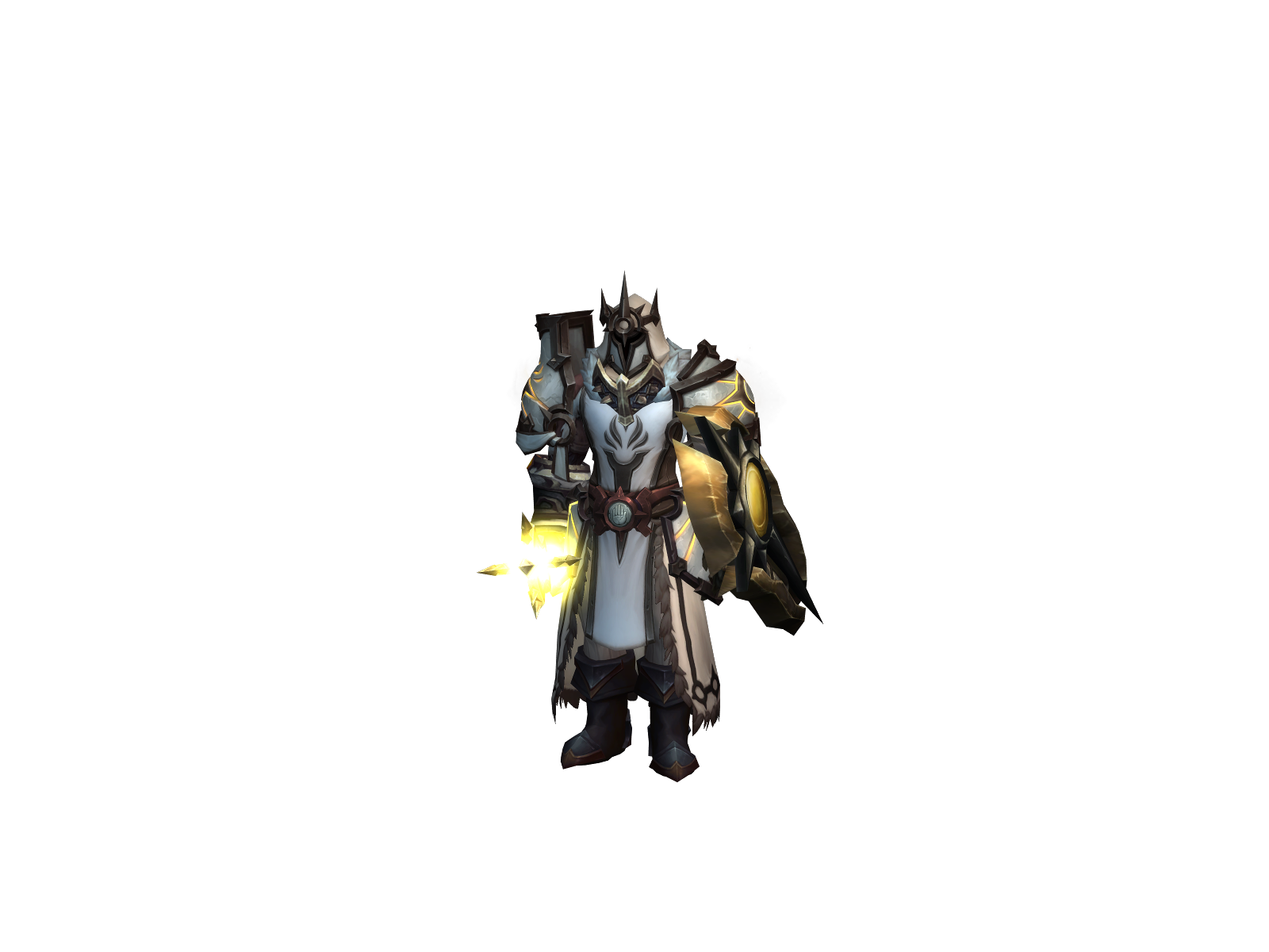 Preachercurl 3D character render