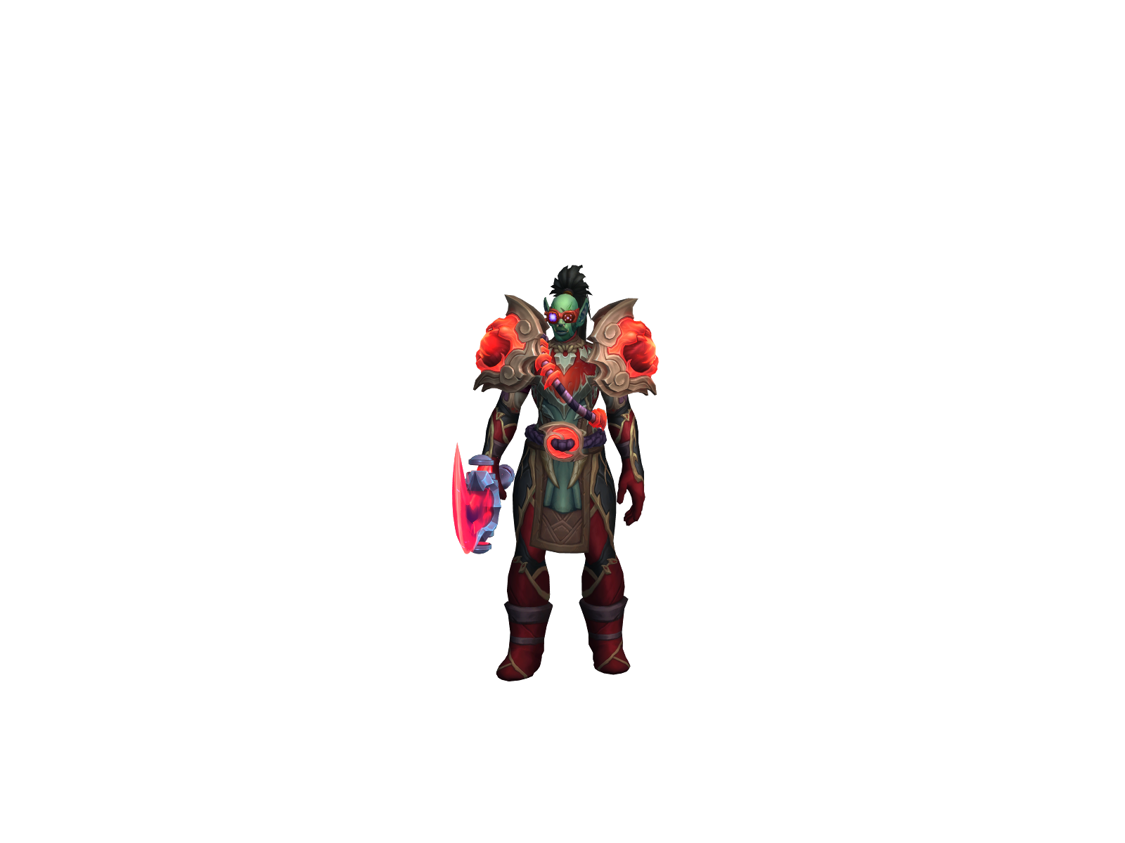 Flyingflower 3D character render