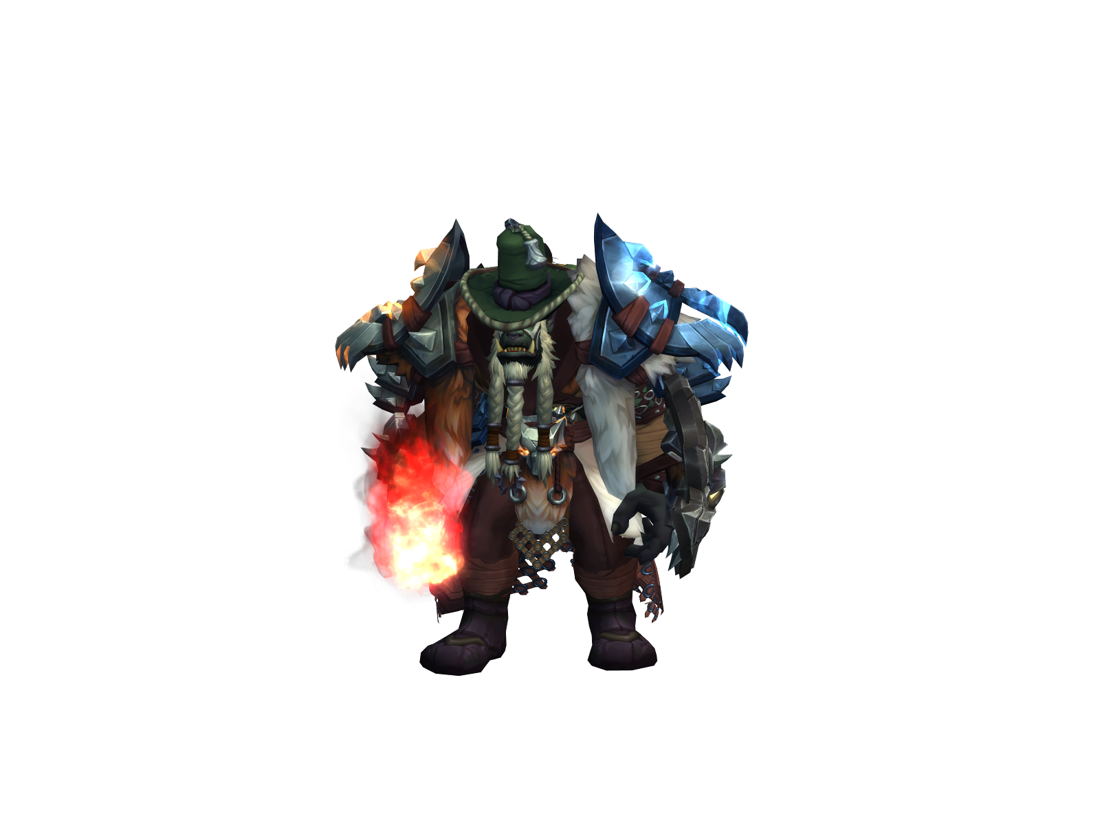 Adubsham 3D character render