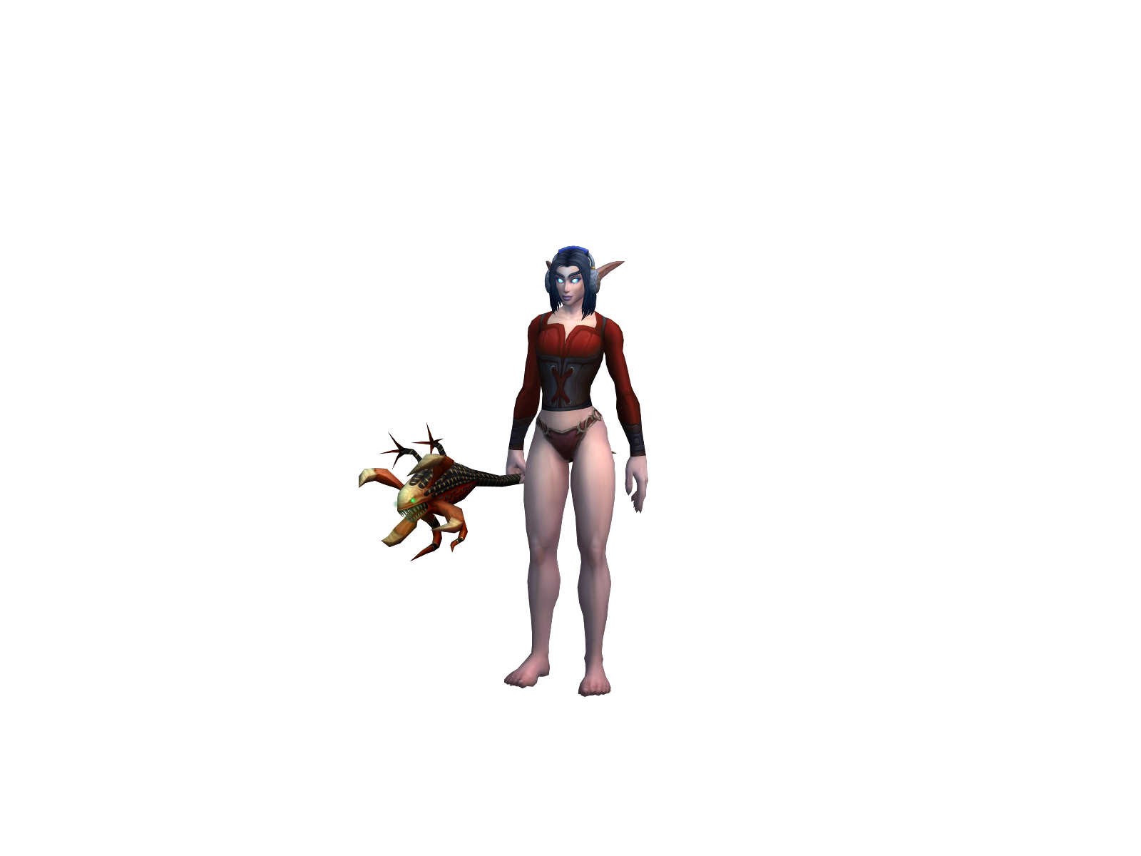 Ftenn 3D character render