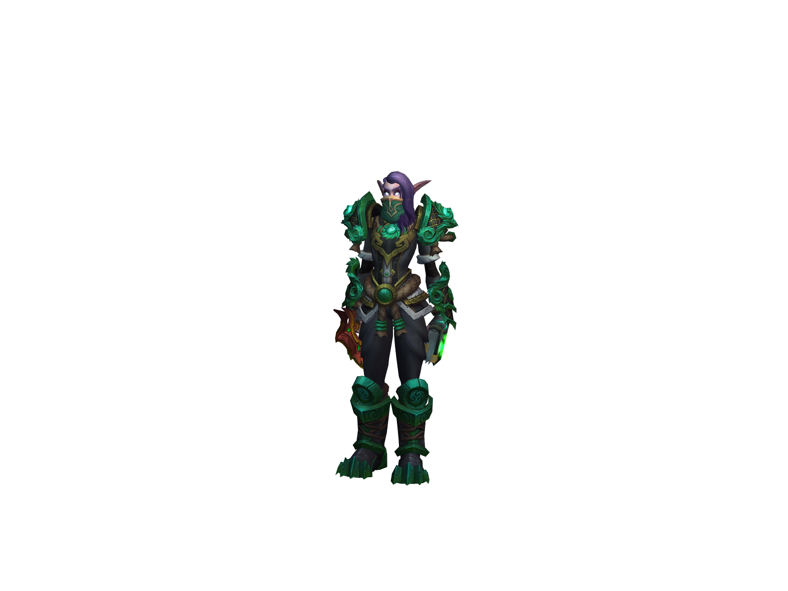 Pantam 3D character render