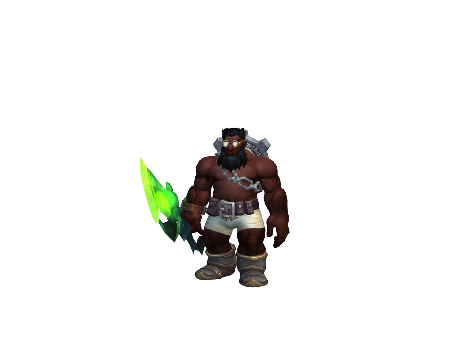 Babaways 3D character render