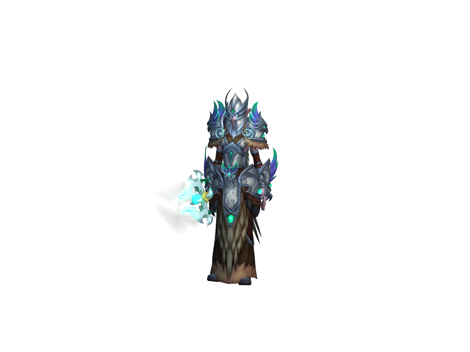 Fellaha 3D character render