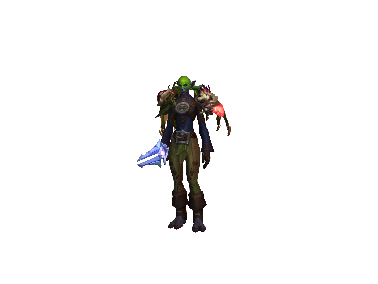 Nemkul 3D character render