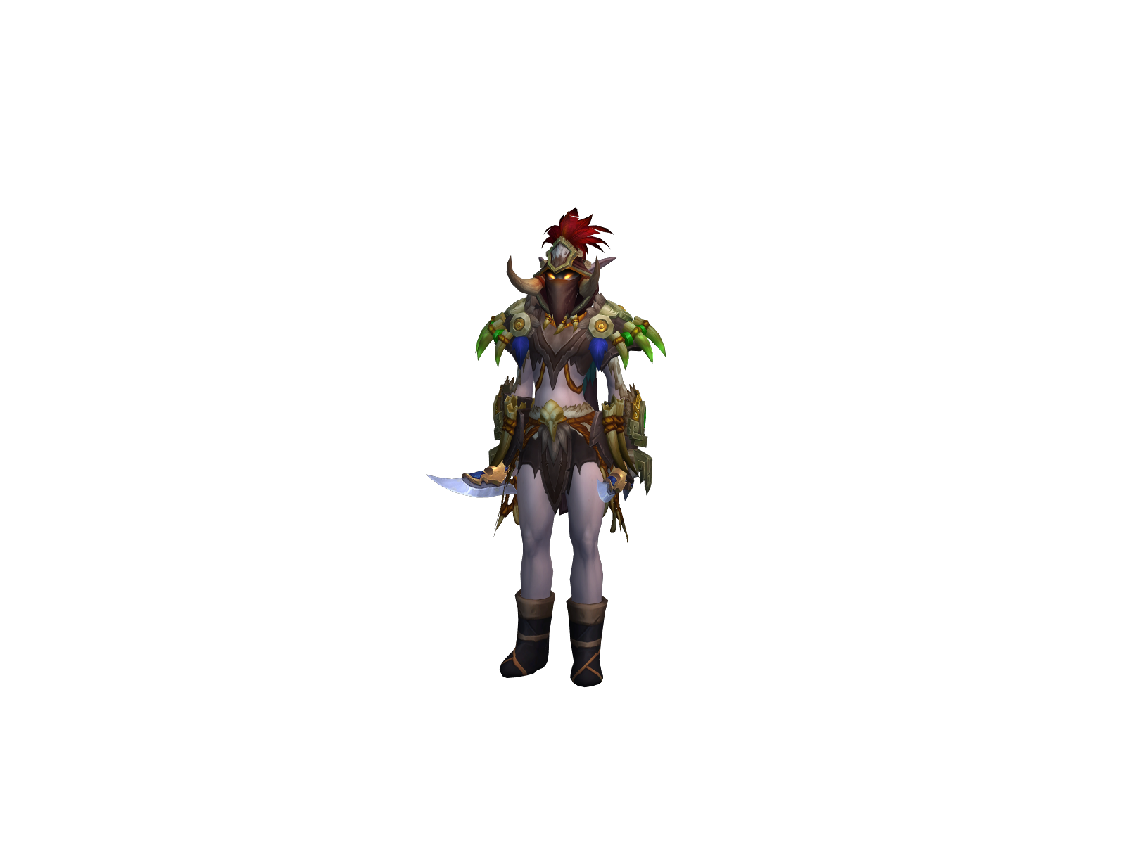 Coronanelf 3D character render