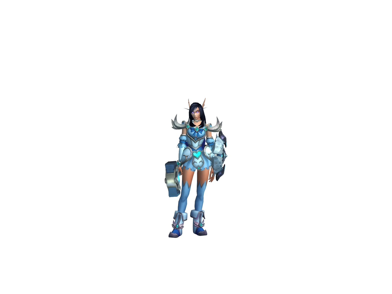 Beadin 3D character render
