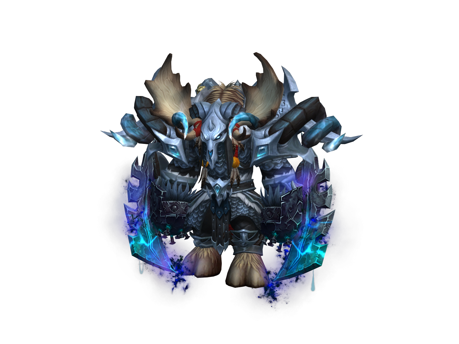 Blaueswunder 3D character render