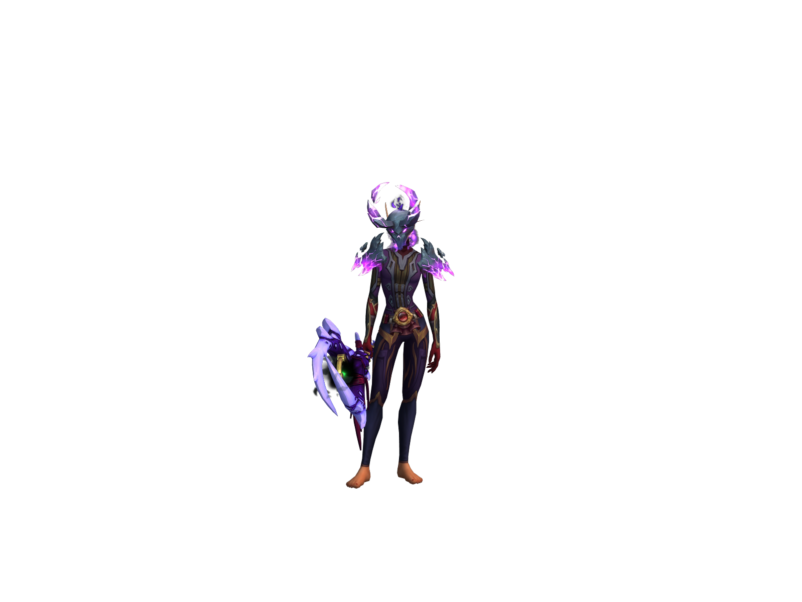 Salostorm 3D character render