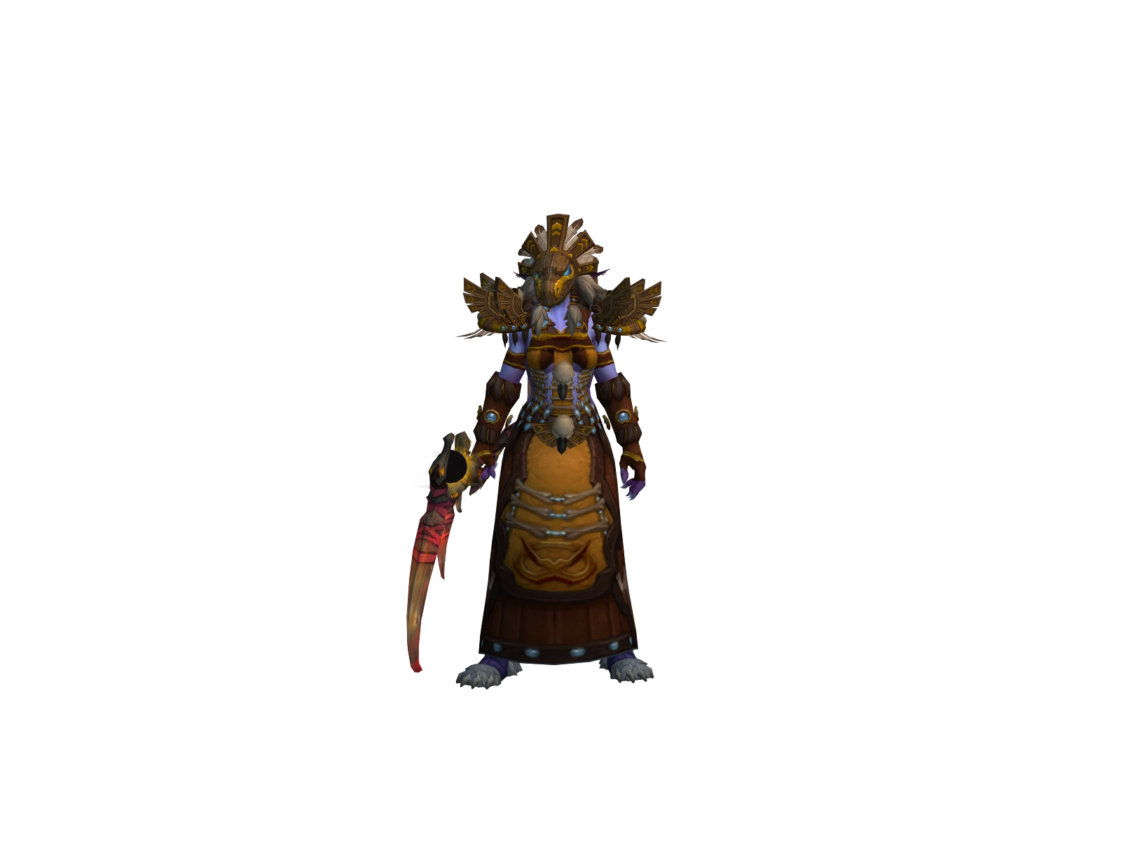 Deudeurs 3D character render