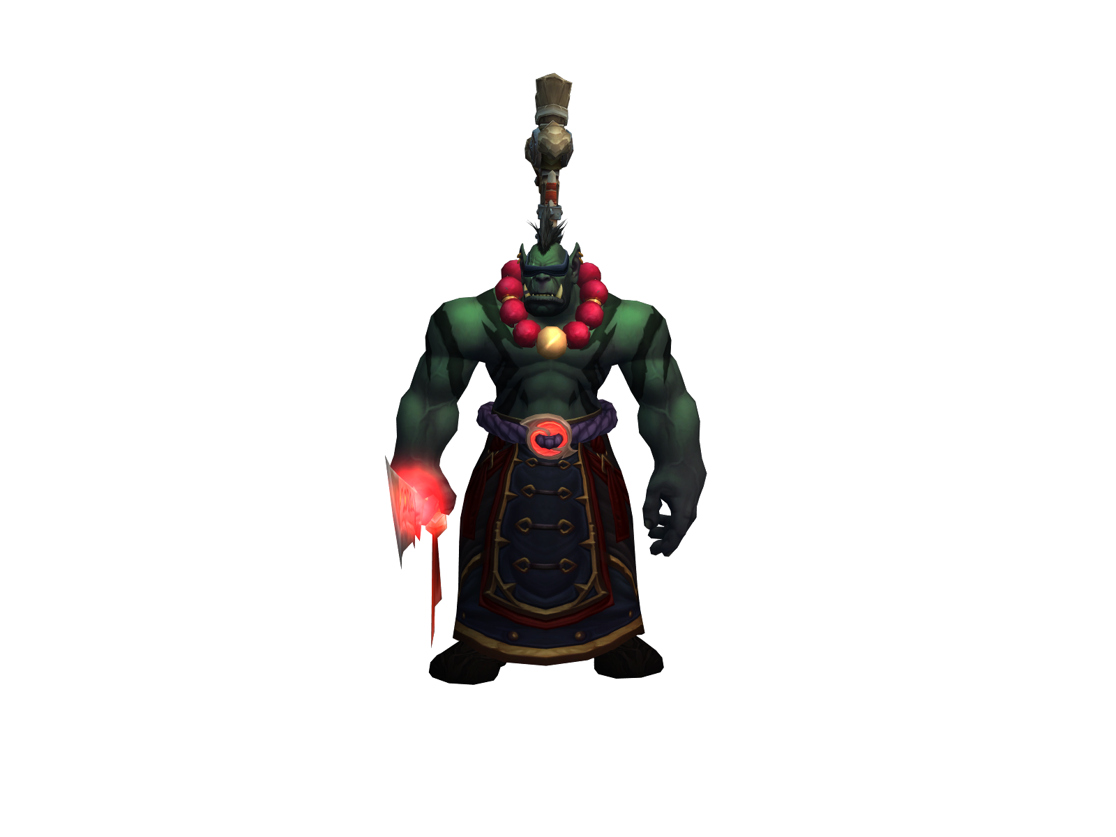 Gyojo 3D character render