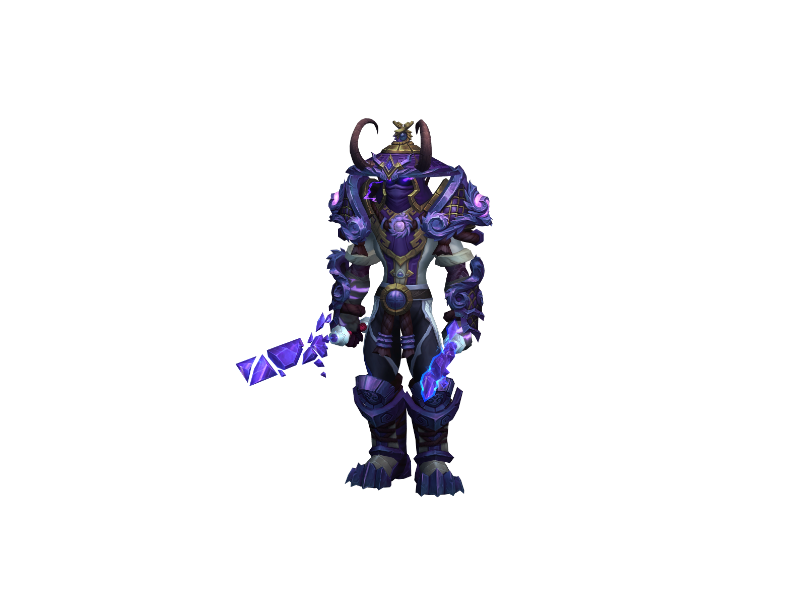Voidmortti 3D character render