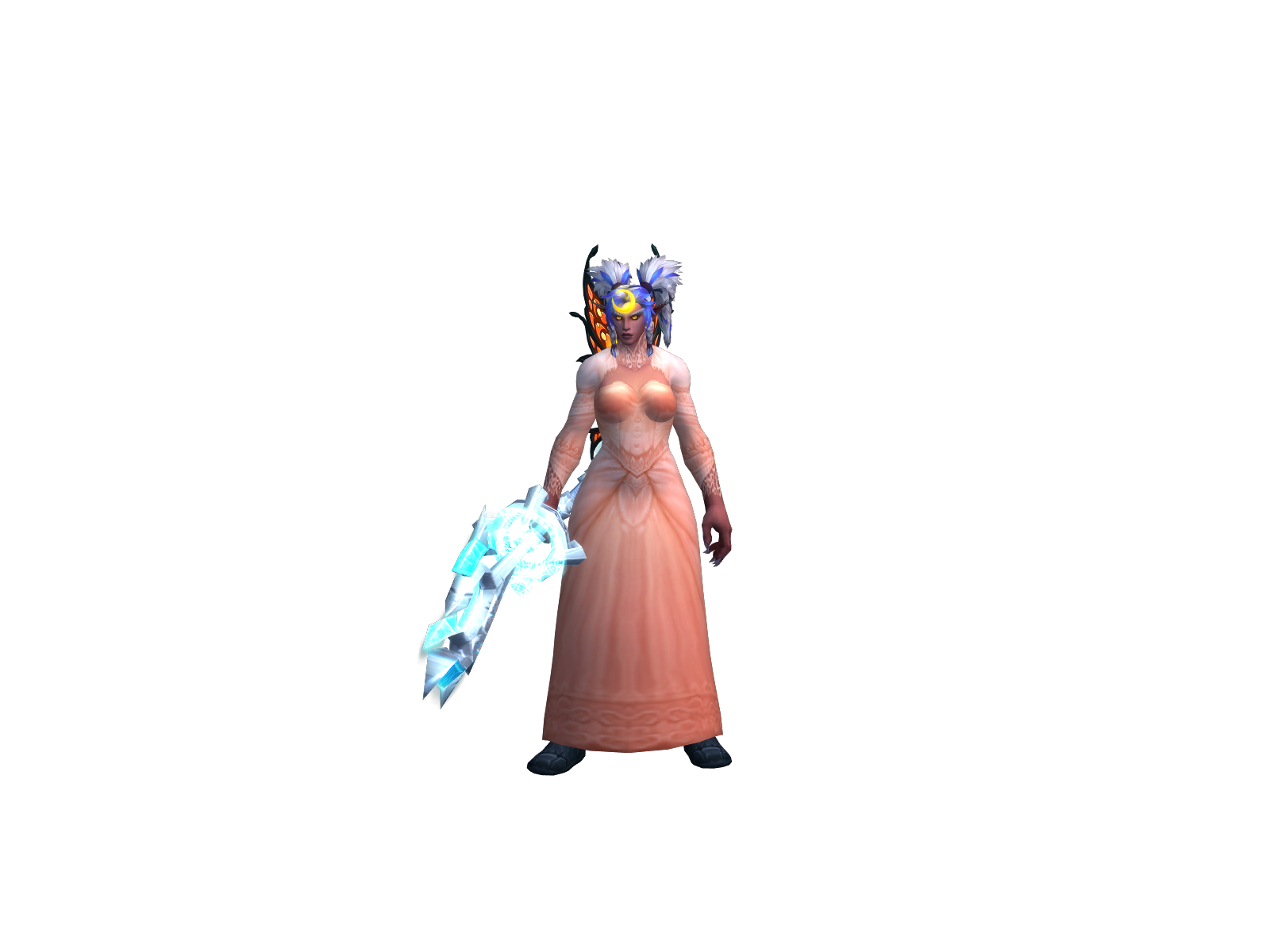Filia 3D character render