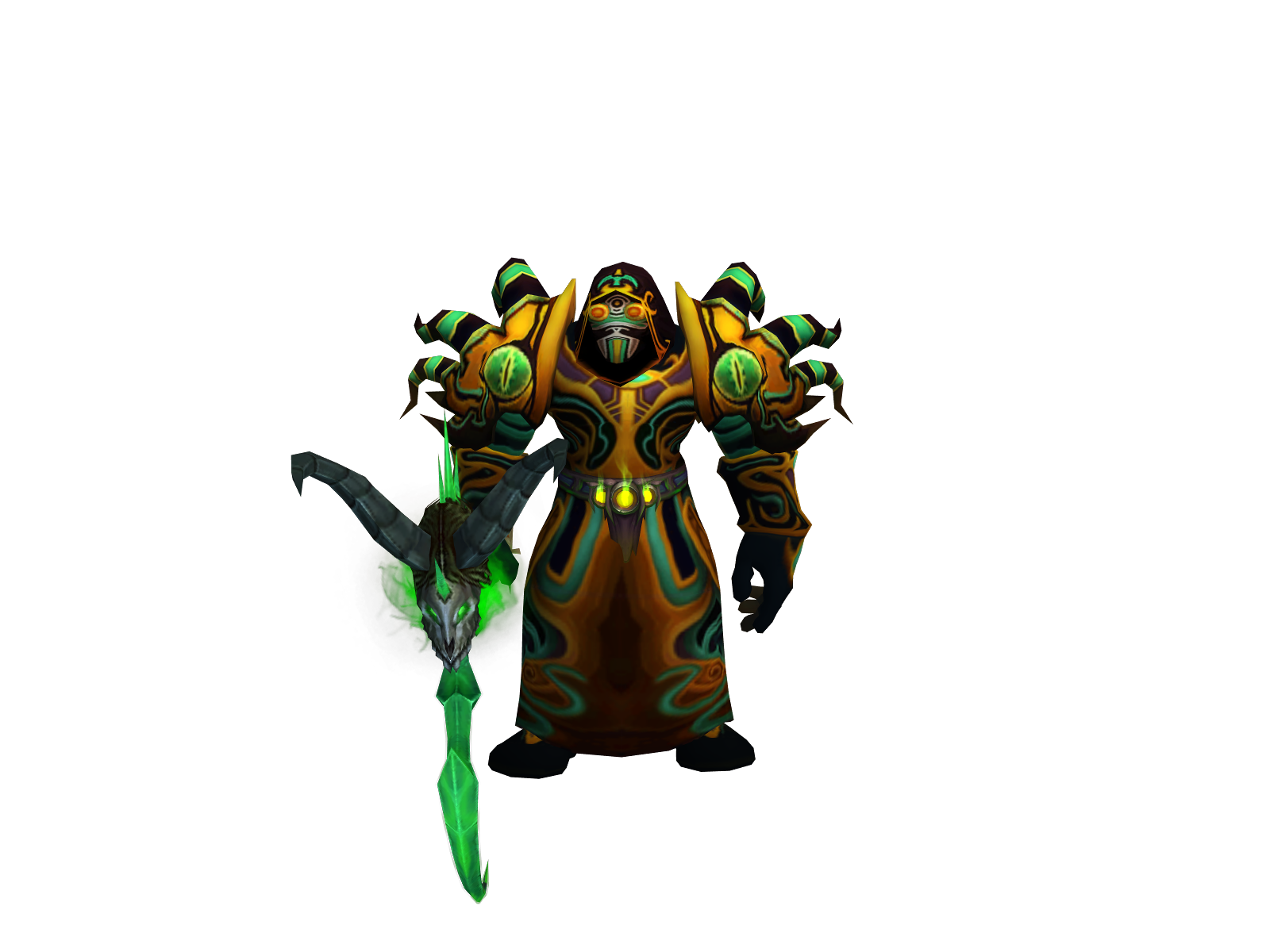 Ryûsân 3D character render