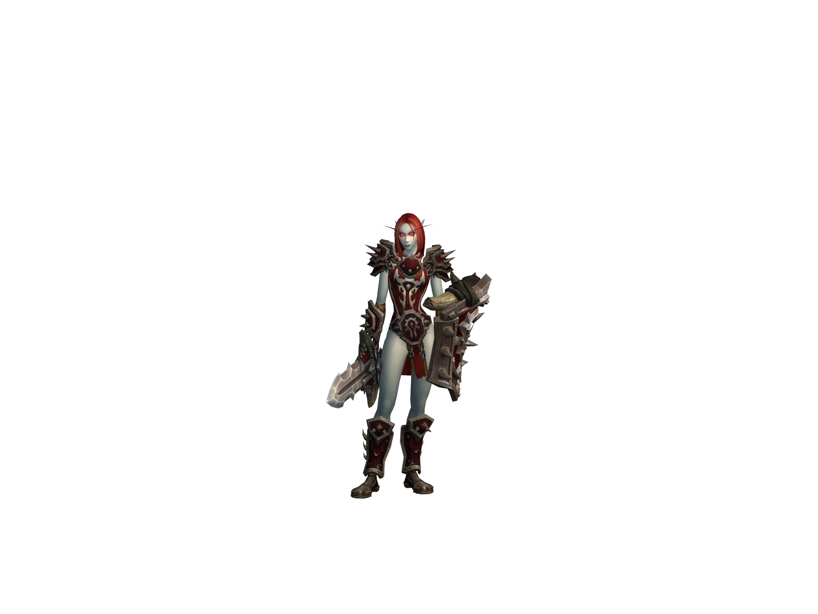 Papusika 3D character render