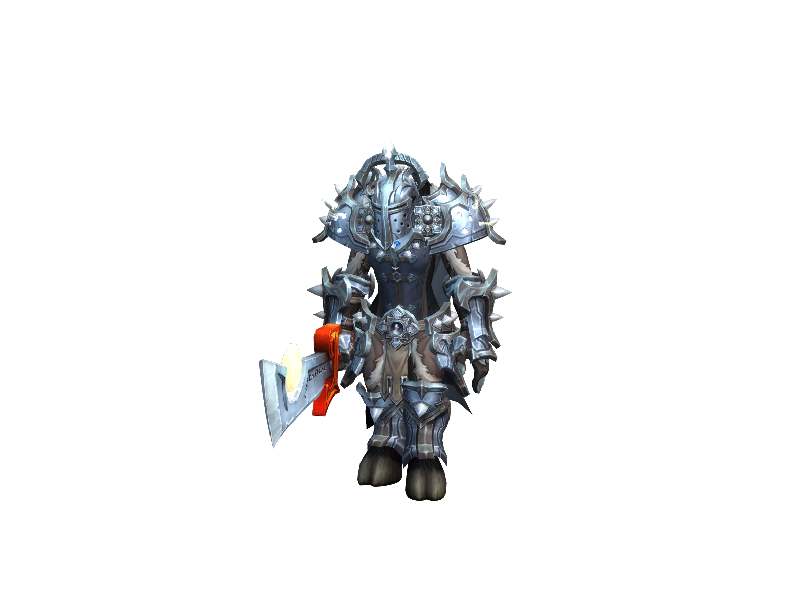 Mospal 3D character render