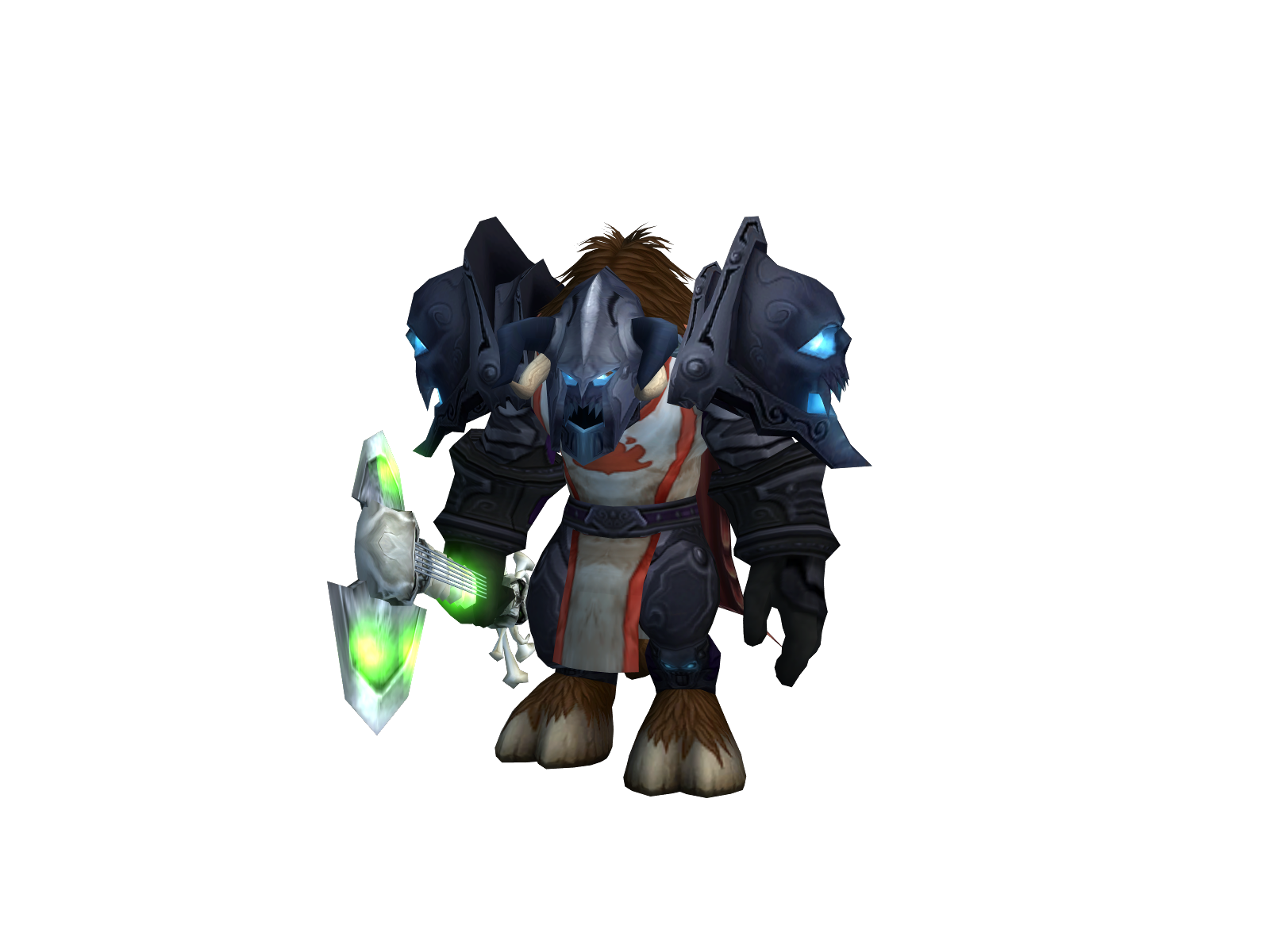 Tauntboss 3D character render