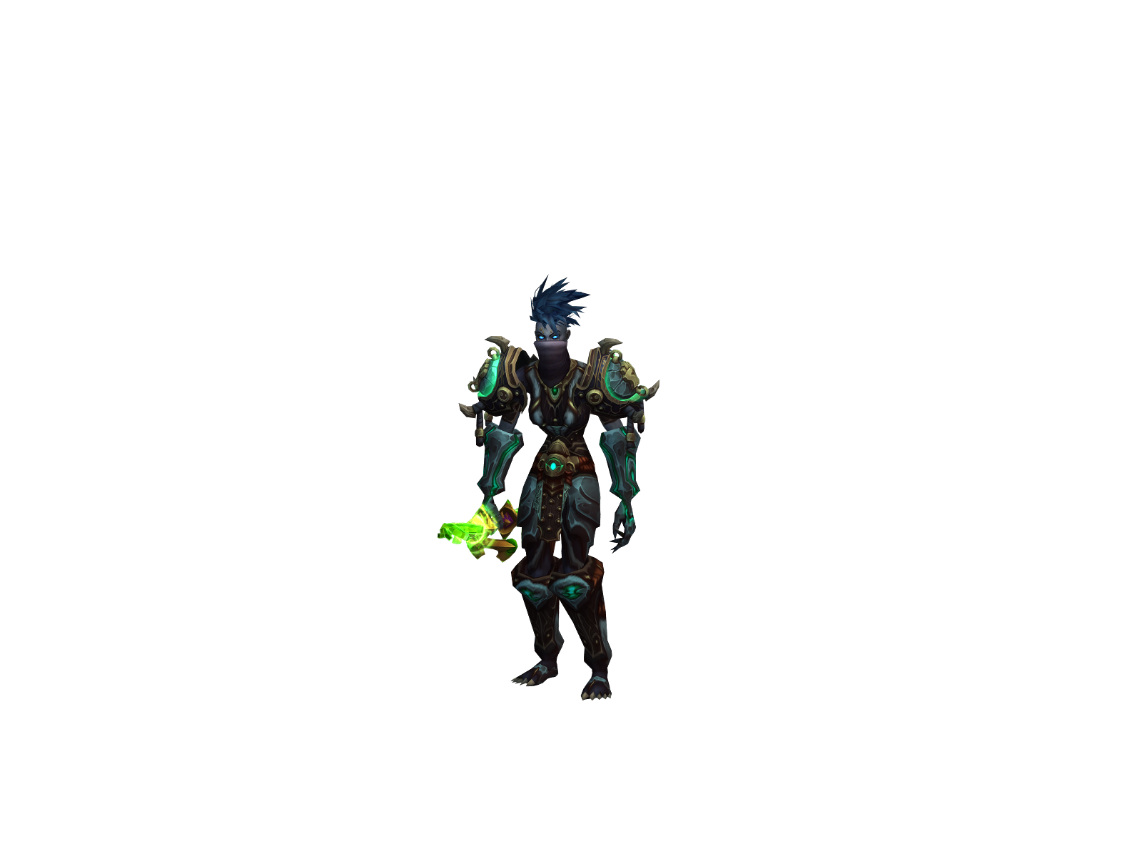 Noobazz 3D character render