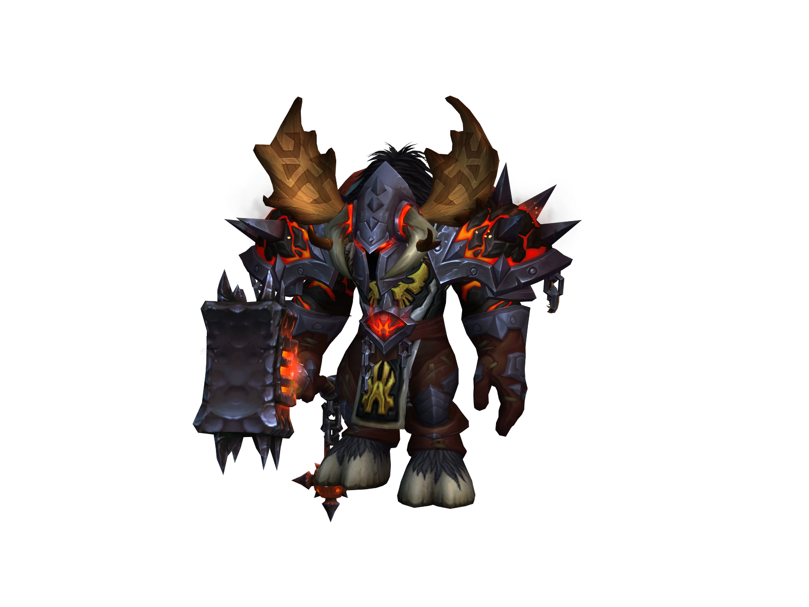 Fjøra 3D character render
