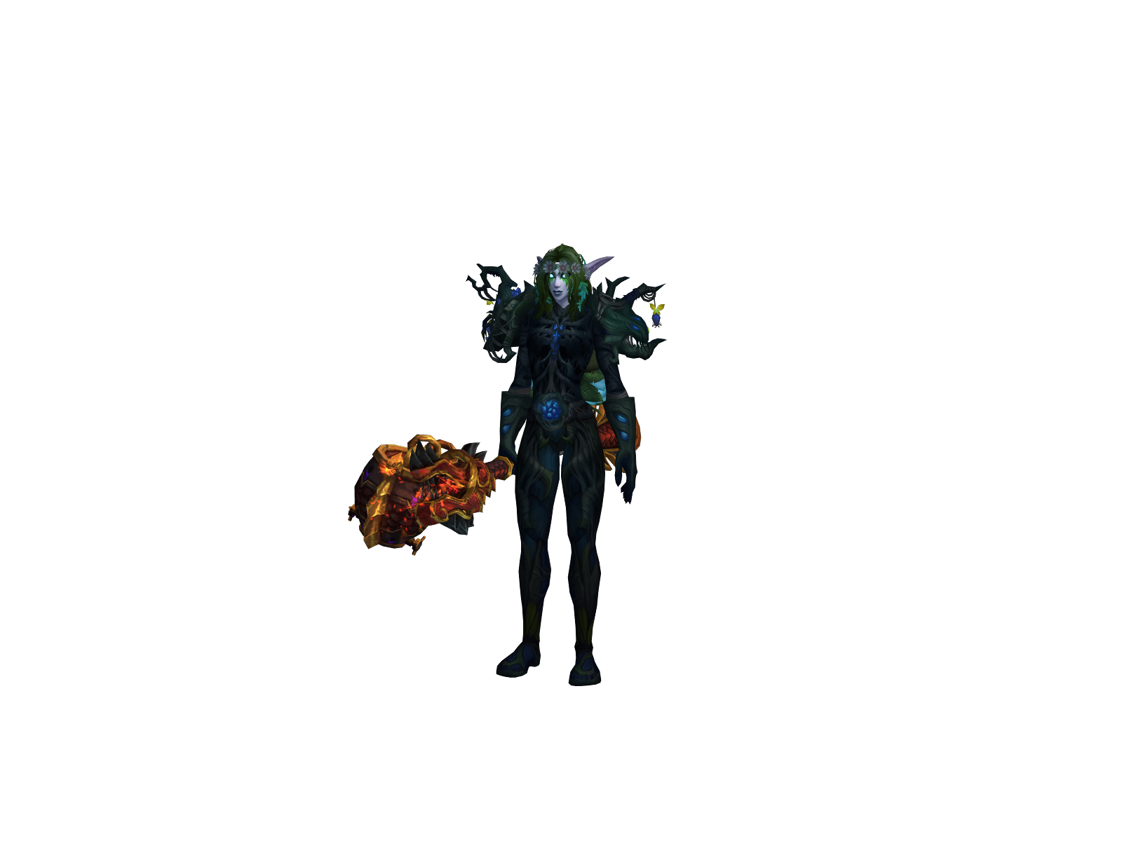 Lenthelia 3D character render