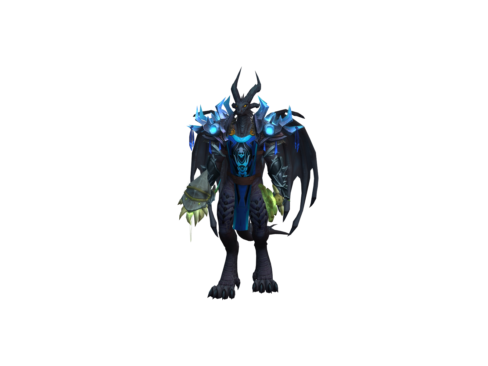 Beleron 3D character render