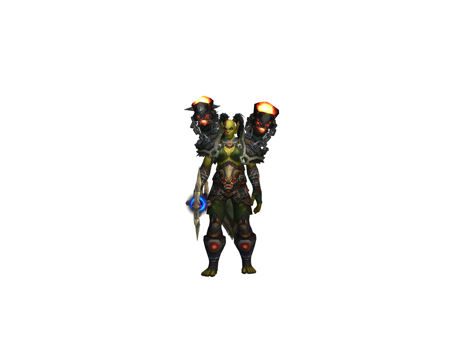 Exílium 3D character render
