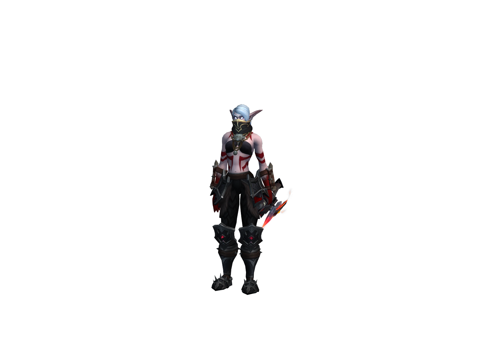 Vacuous 3D character render