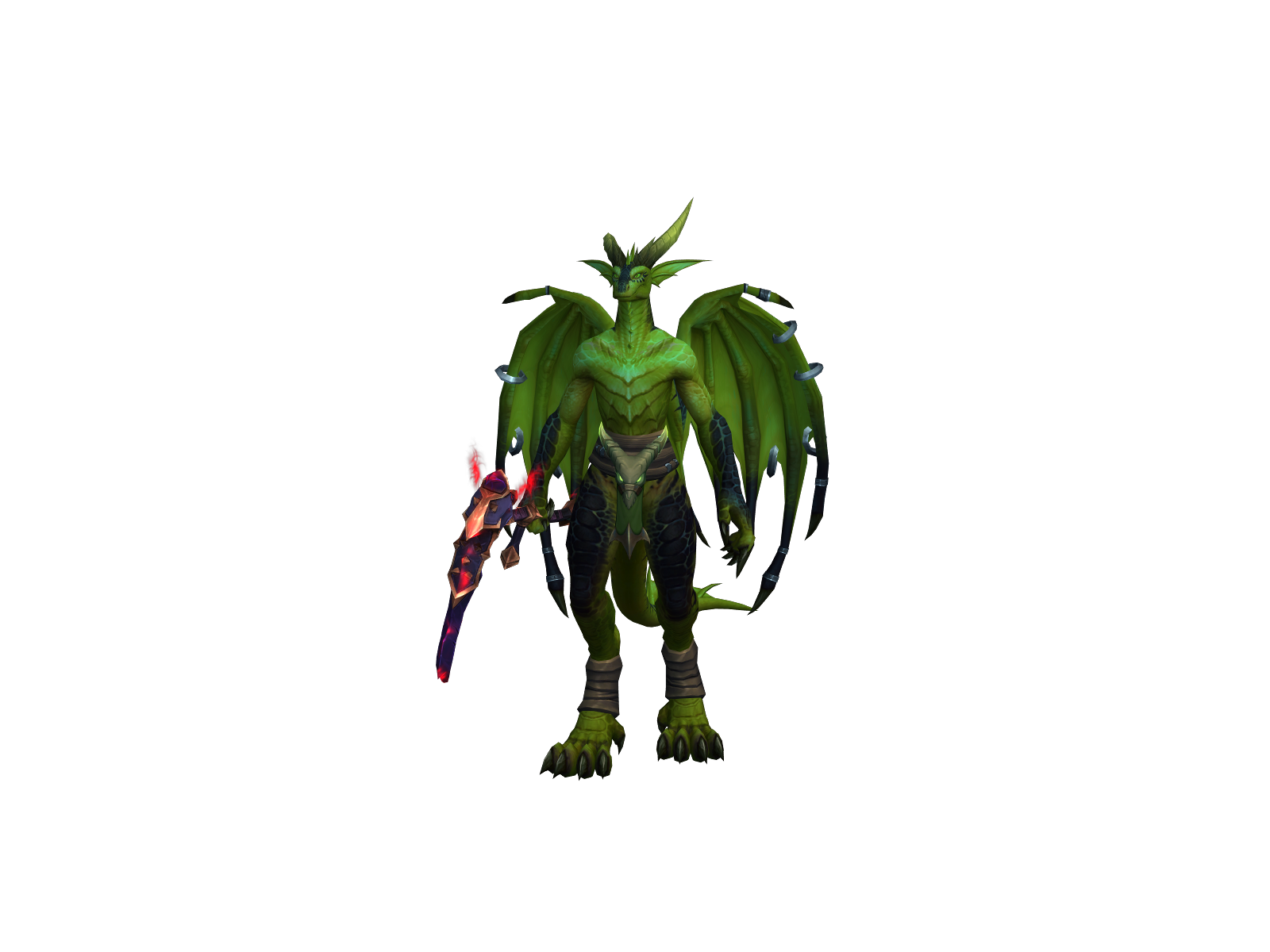 Baquran 3D character render