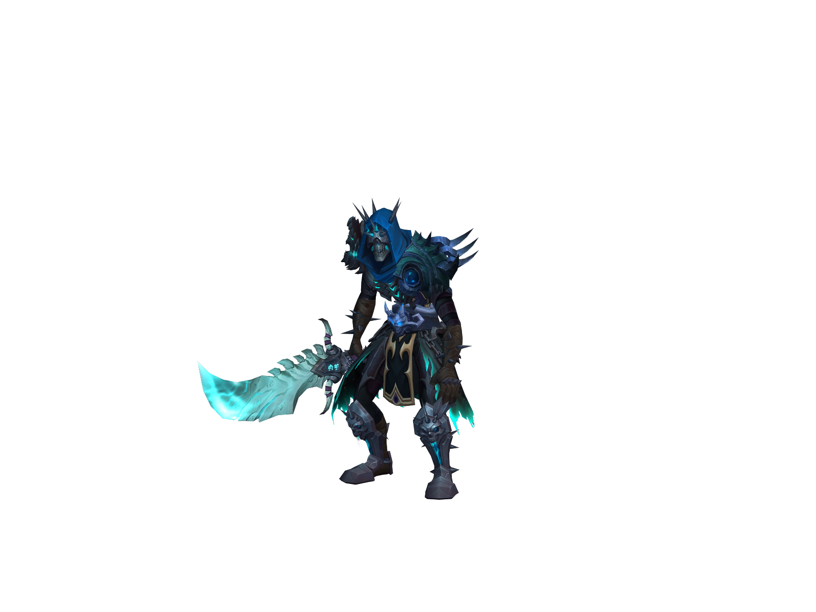 Acra 3D character render