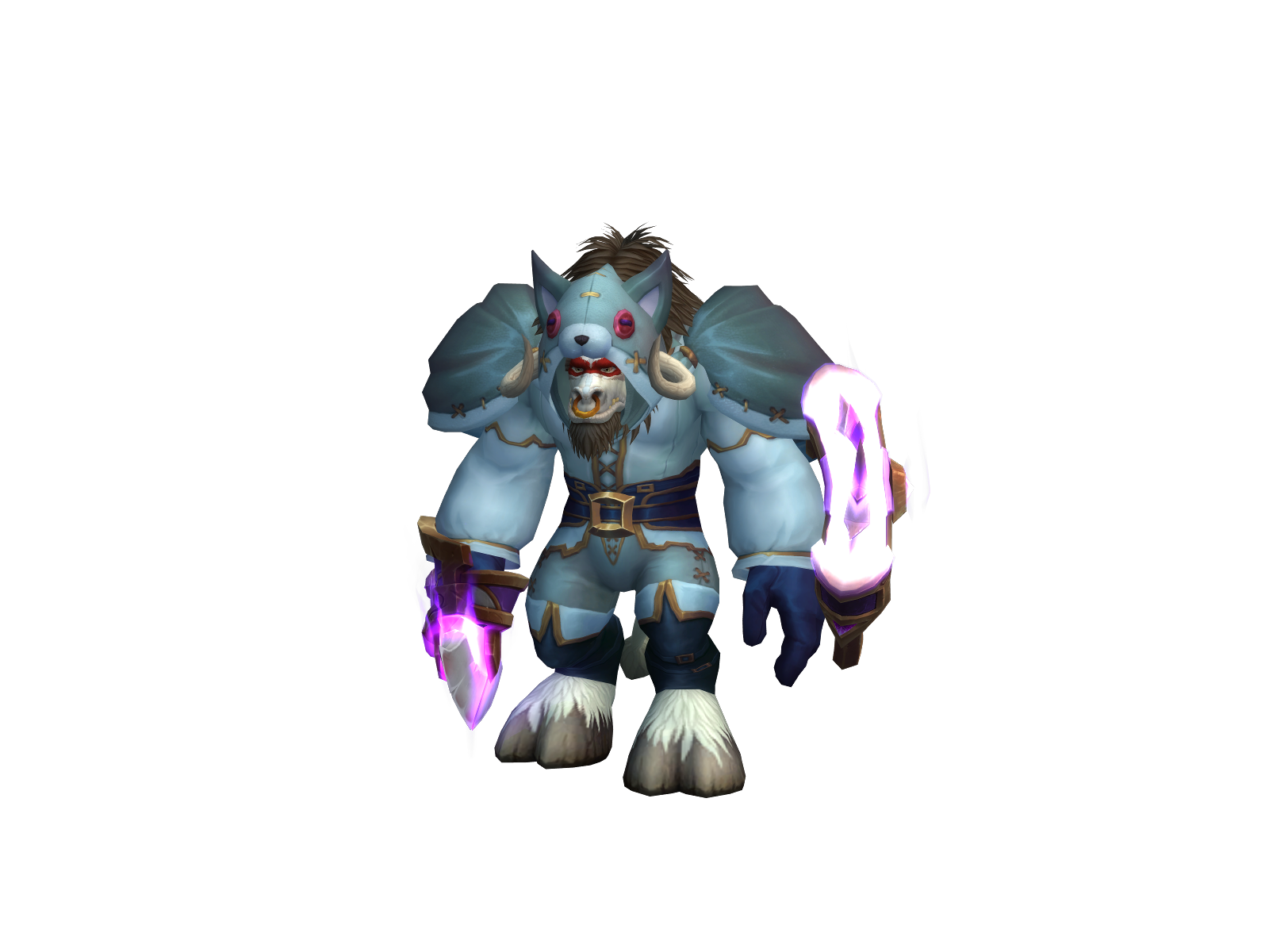 Hyperbullx 3D character render