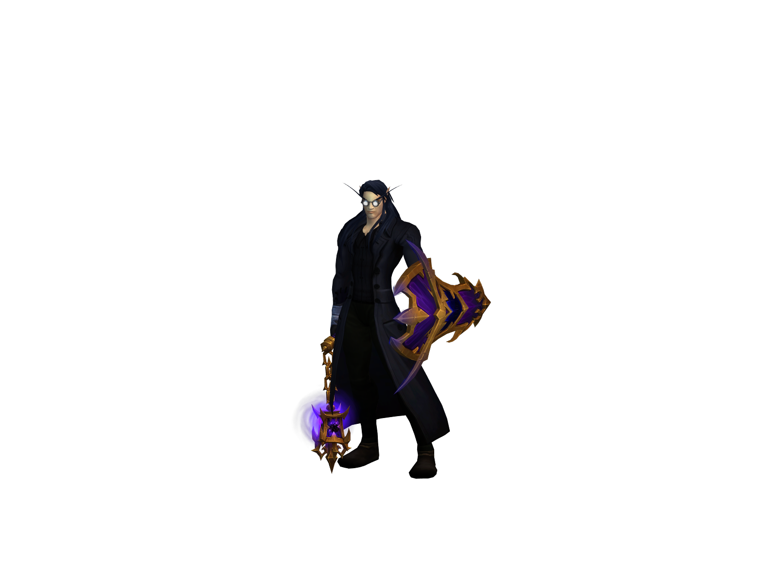 Golljfesken 3D character render
