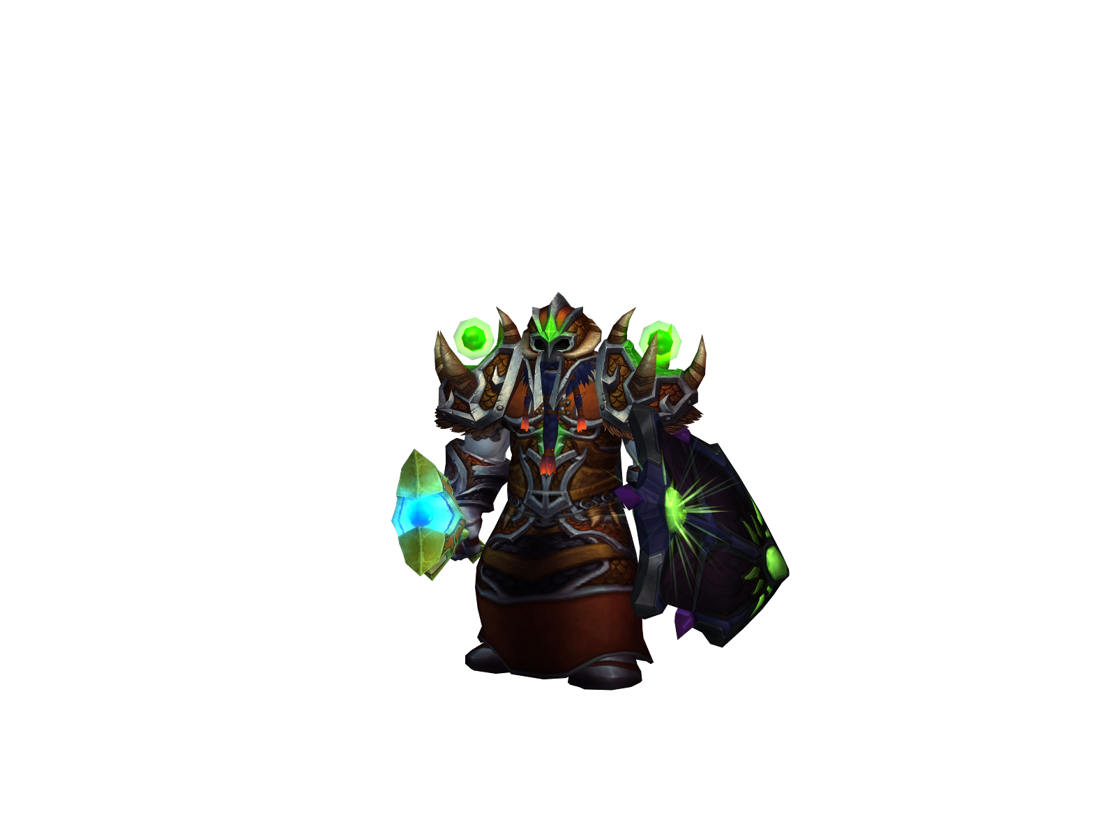 Chamadstrctn 3D character render